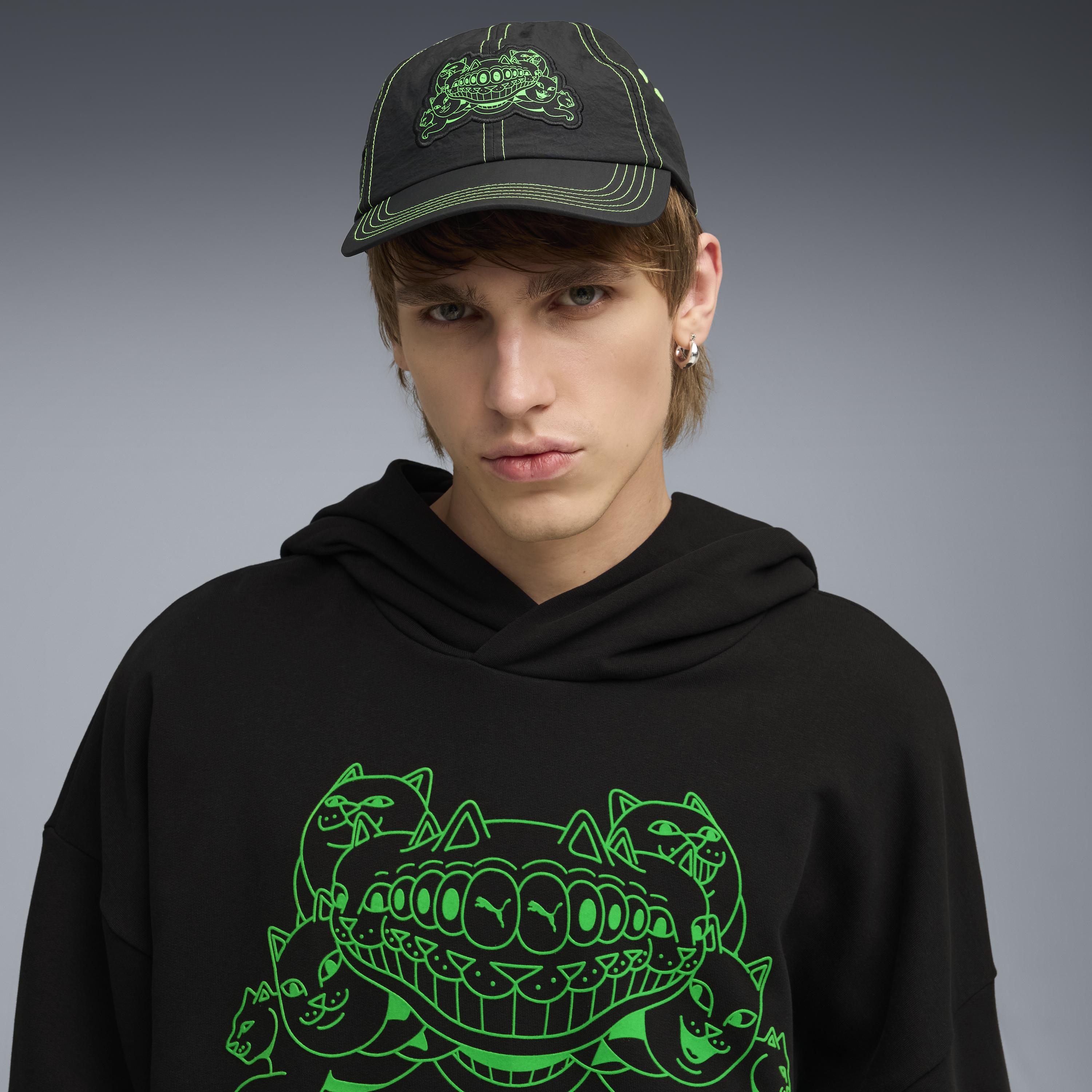 PUMA × RIPNDIP DAD CAP (BLACK)