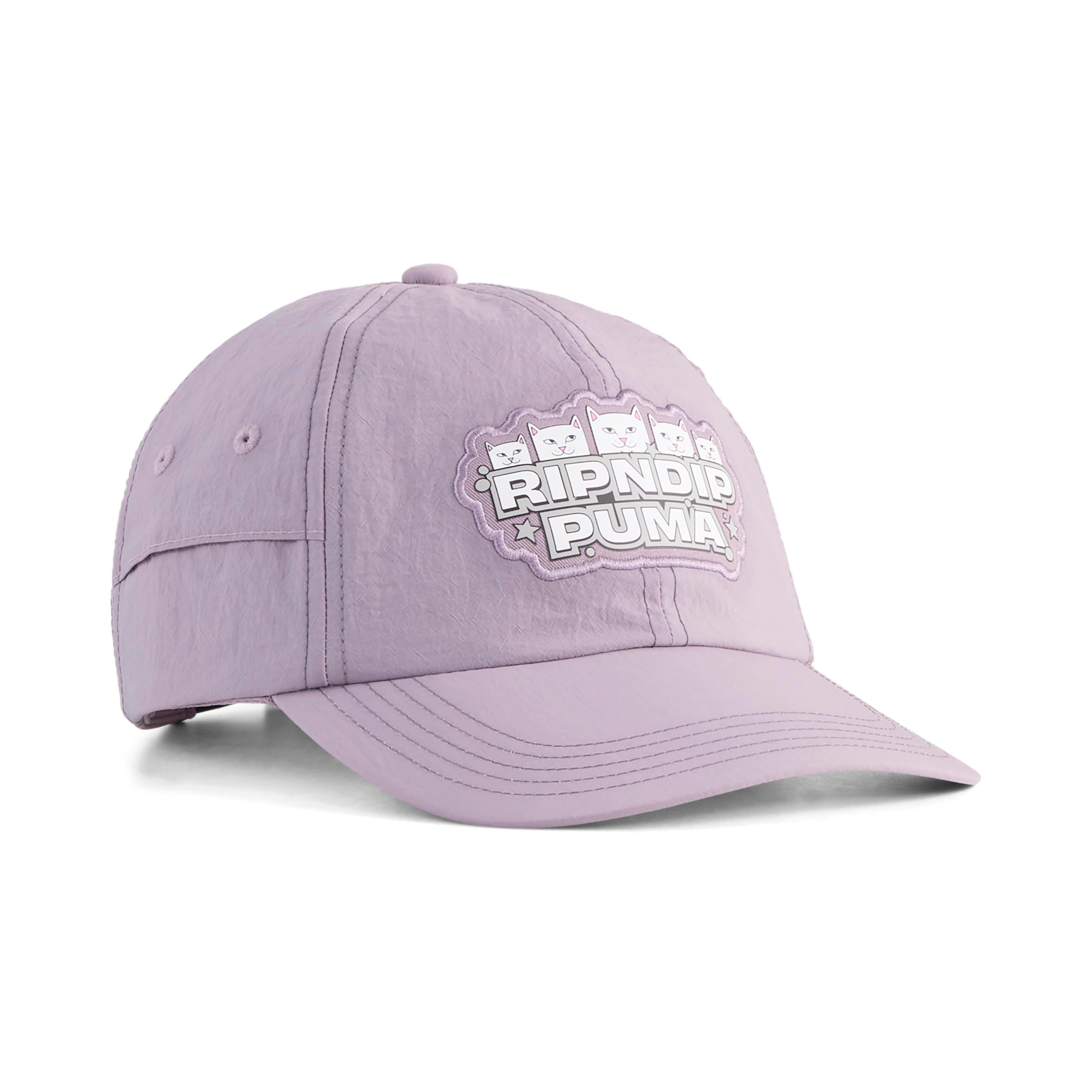 PUMA × RIPNDIP DAD CAP (PLUM JAM)