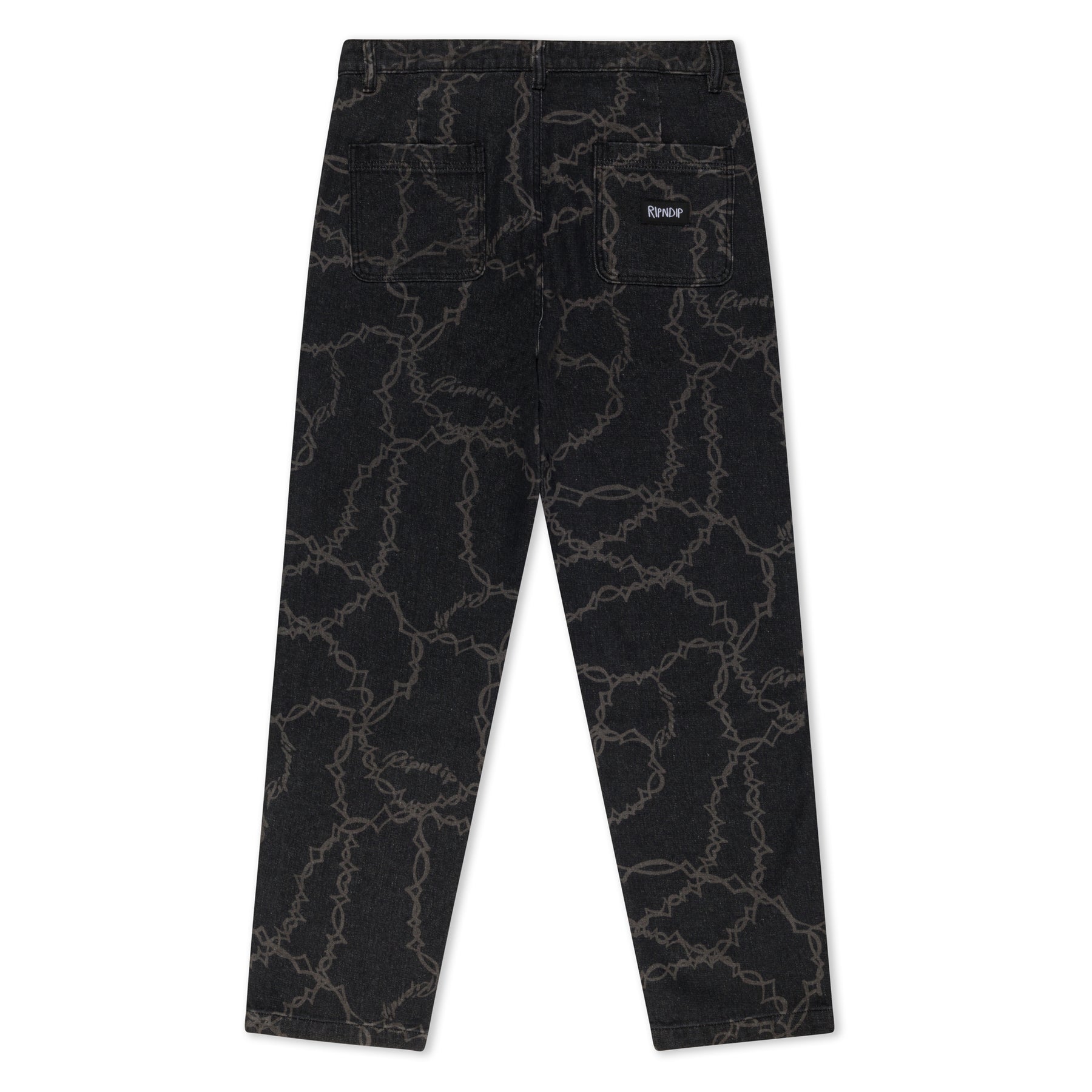 WIRED DENIM PANTS