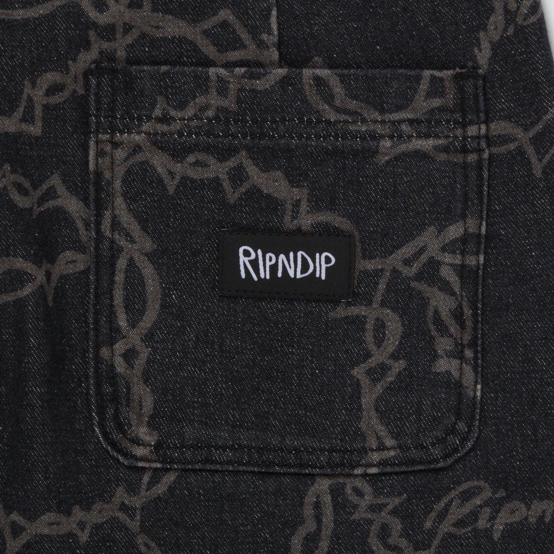 WIRED DENIM PANTS