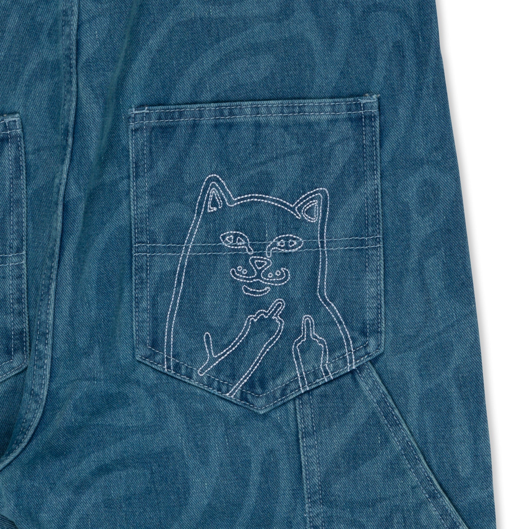 WILSHIRE DENIM OVERALLS