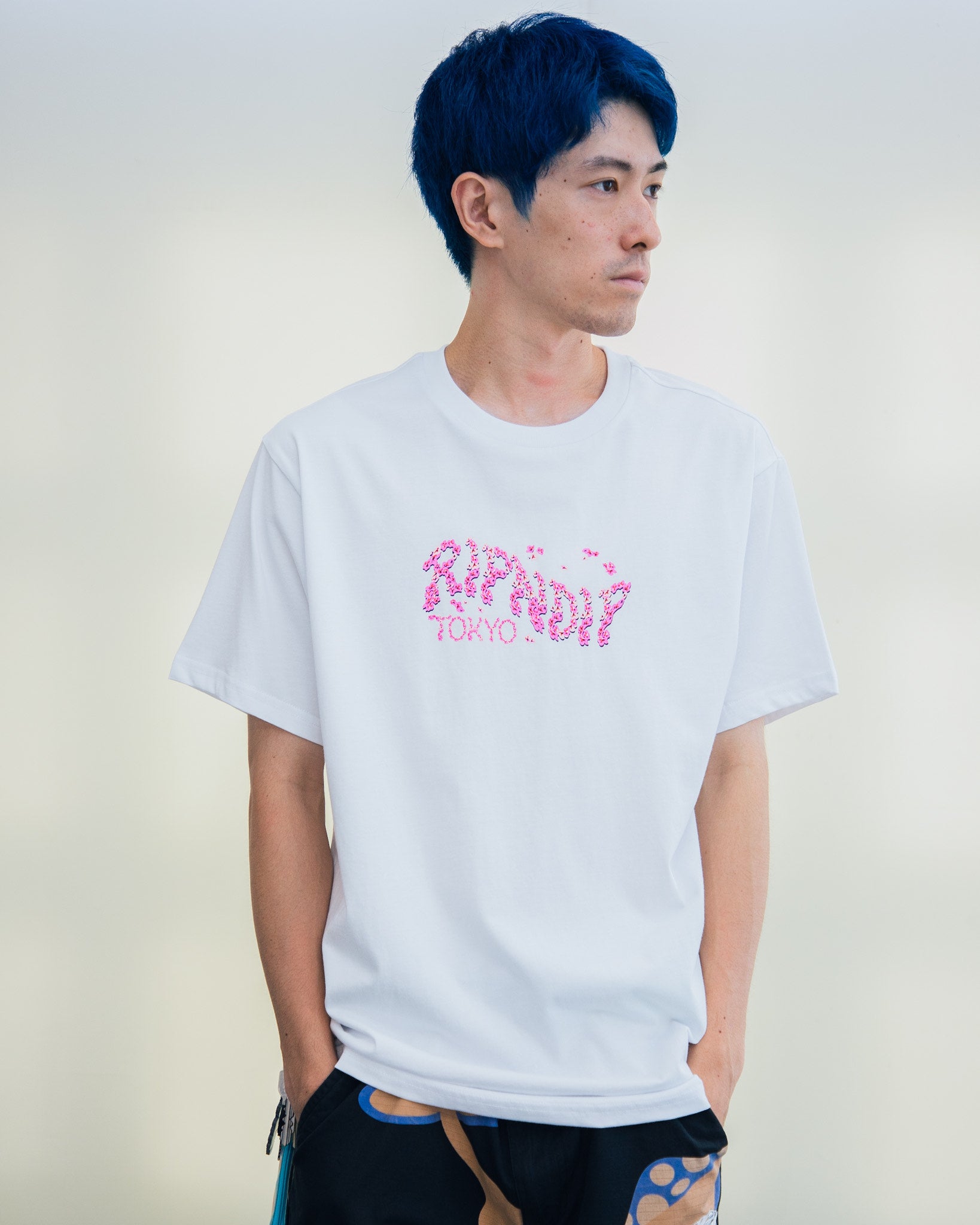 Cherry B Tee (White)