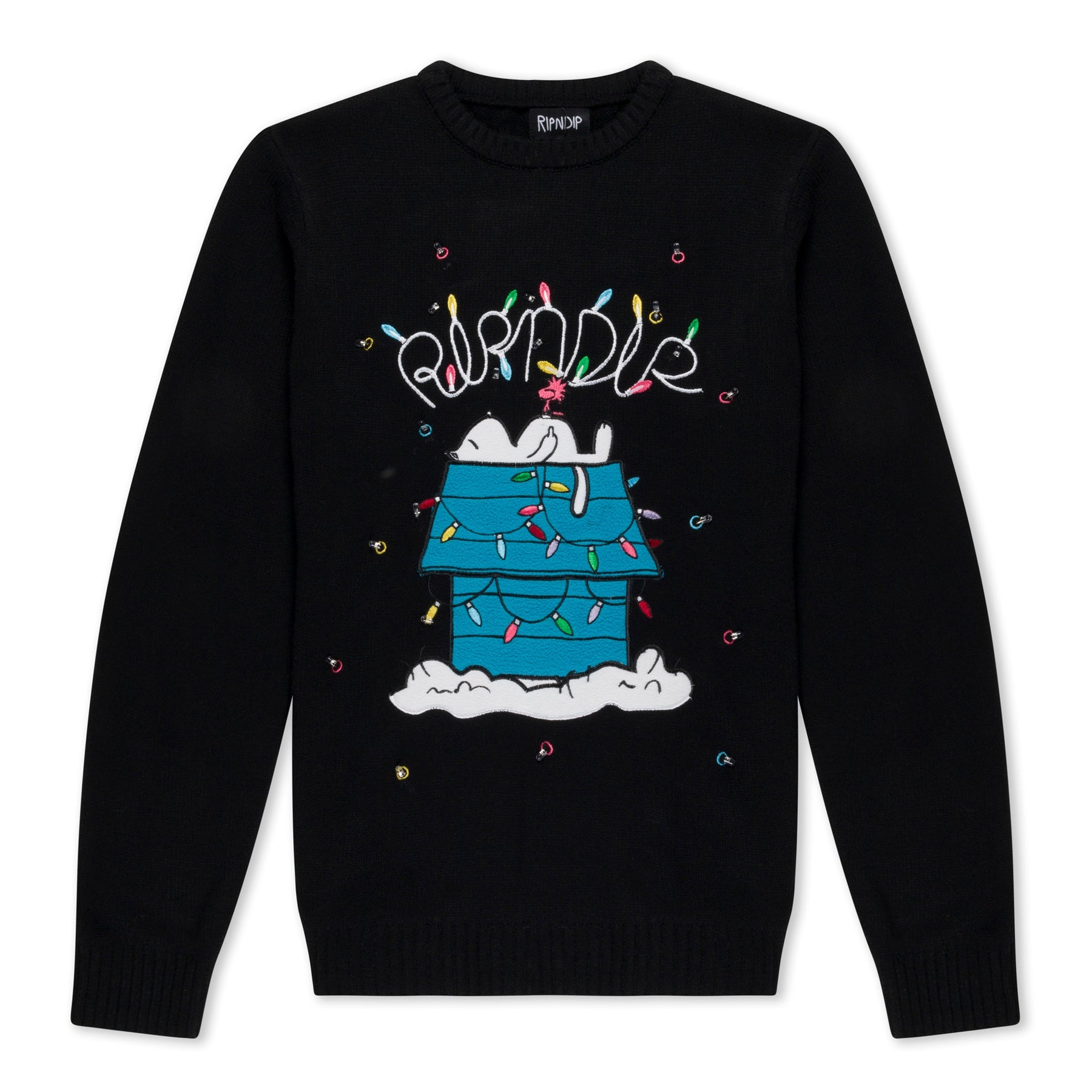 NERM CHRISTMAS LIGHT UP KNIT SWEATER