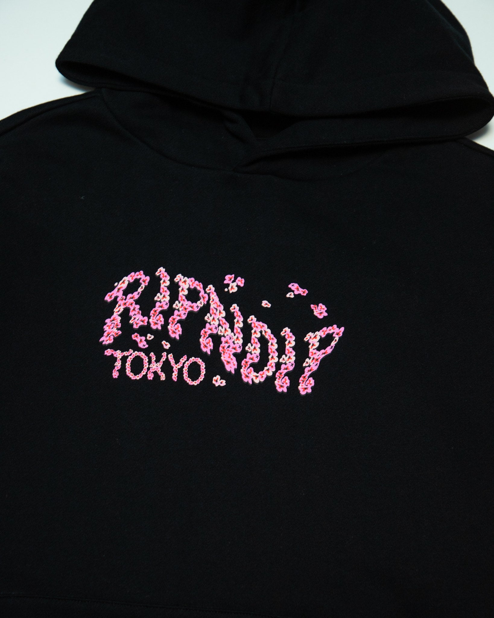 CHERRY BLOSSOM HOODIE (BLACK)