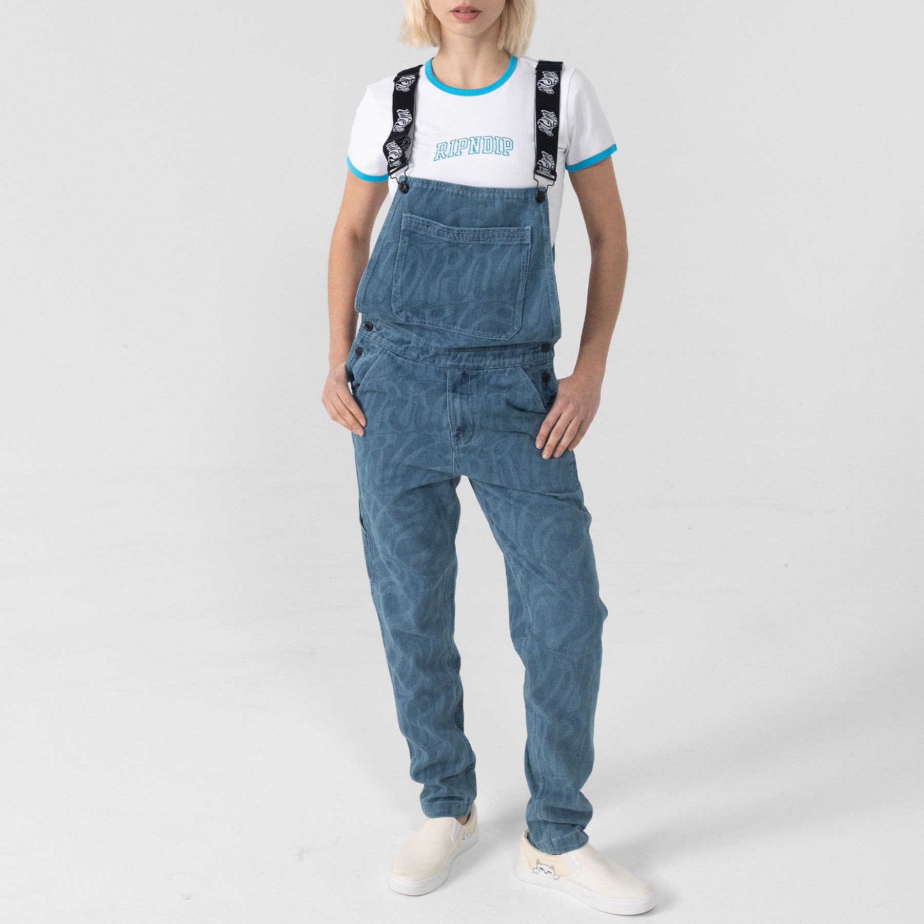 WILSHIRE DENIM OVERALLS