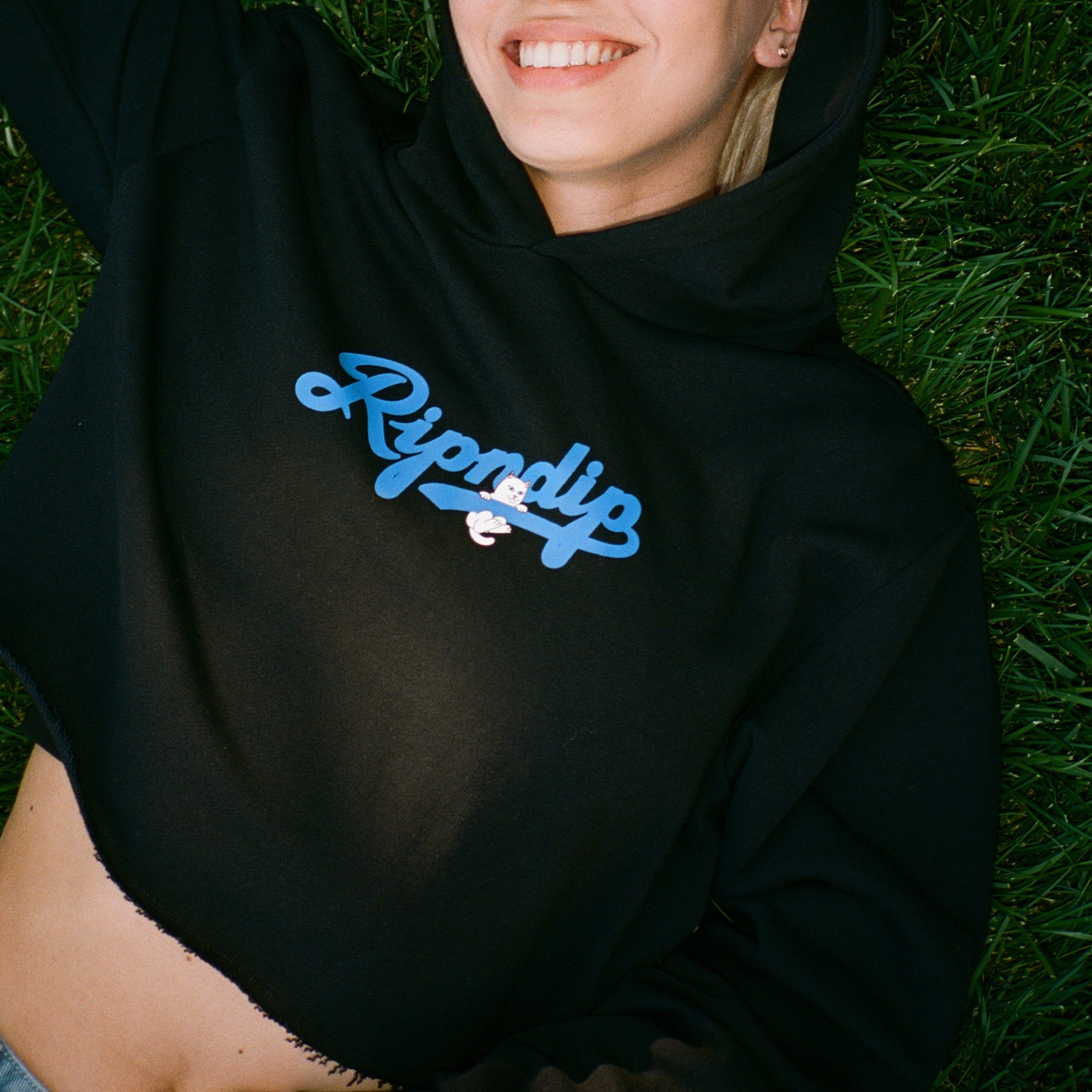 LOS RIPNDIP CROPPED HOODIE