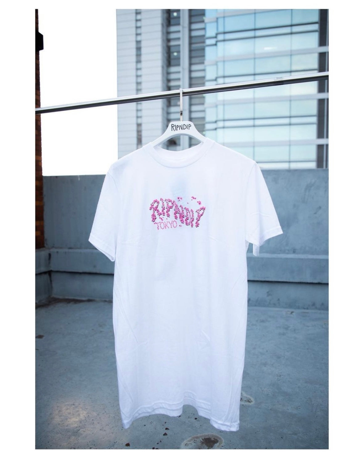 Cherry B Tee (White)