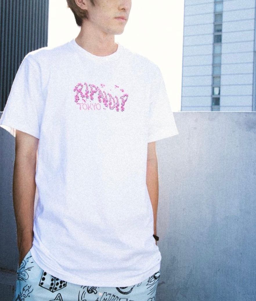 Cherry B Tee (White)