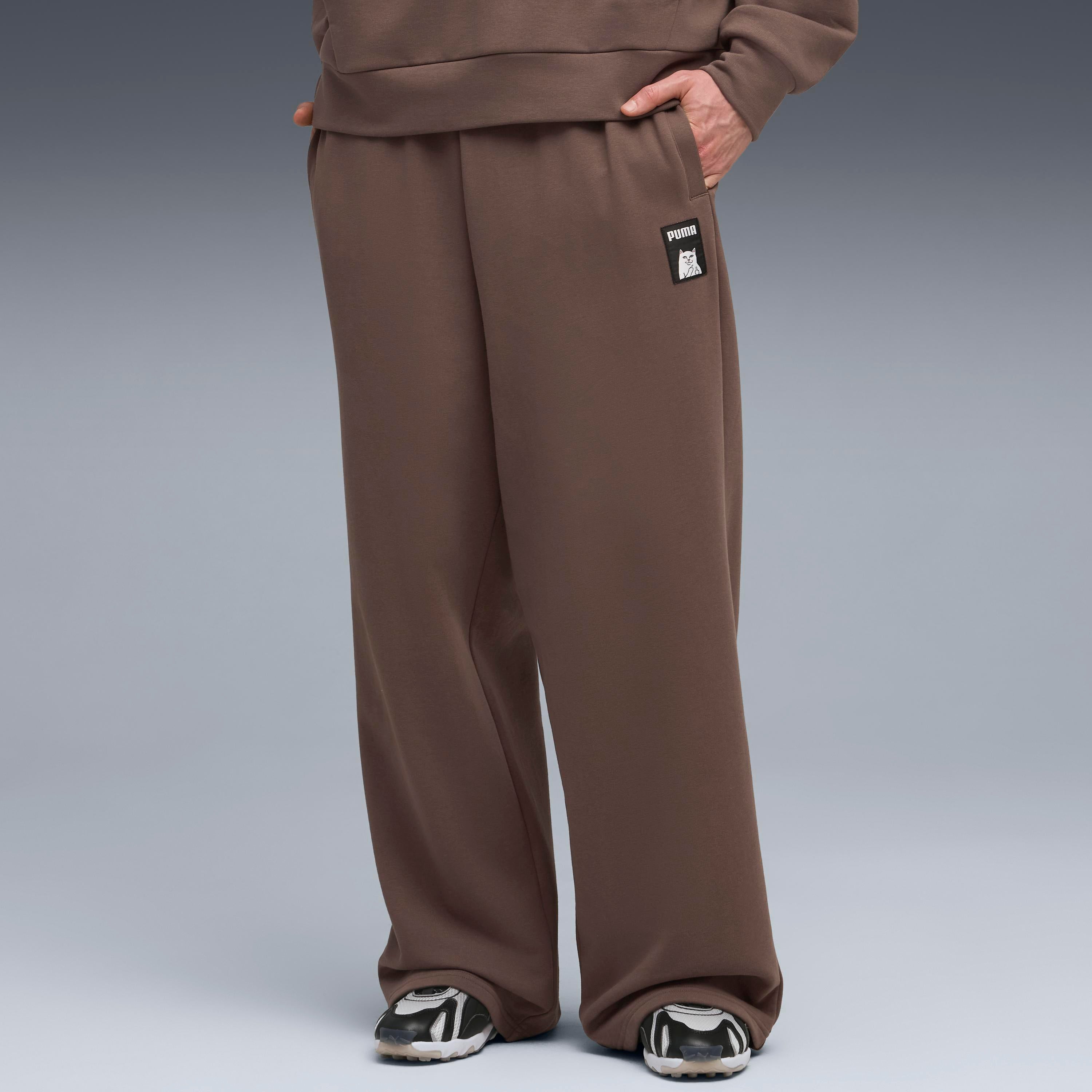 PUMA × RIPNDIP OVERSIZED WIDE PANTS (FLAT BLONZE)