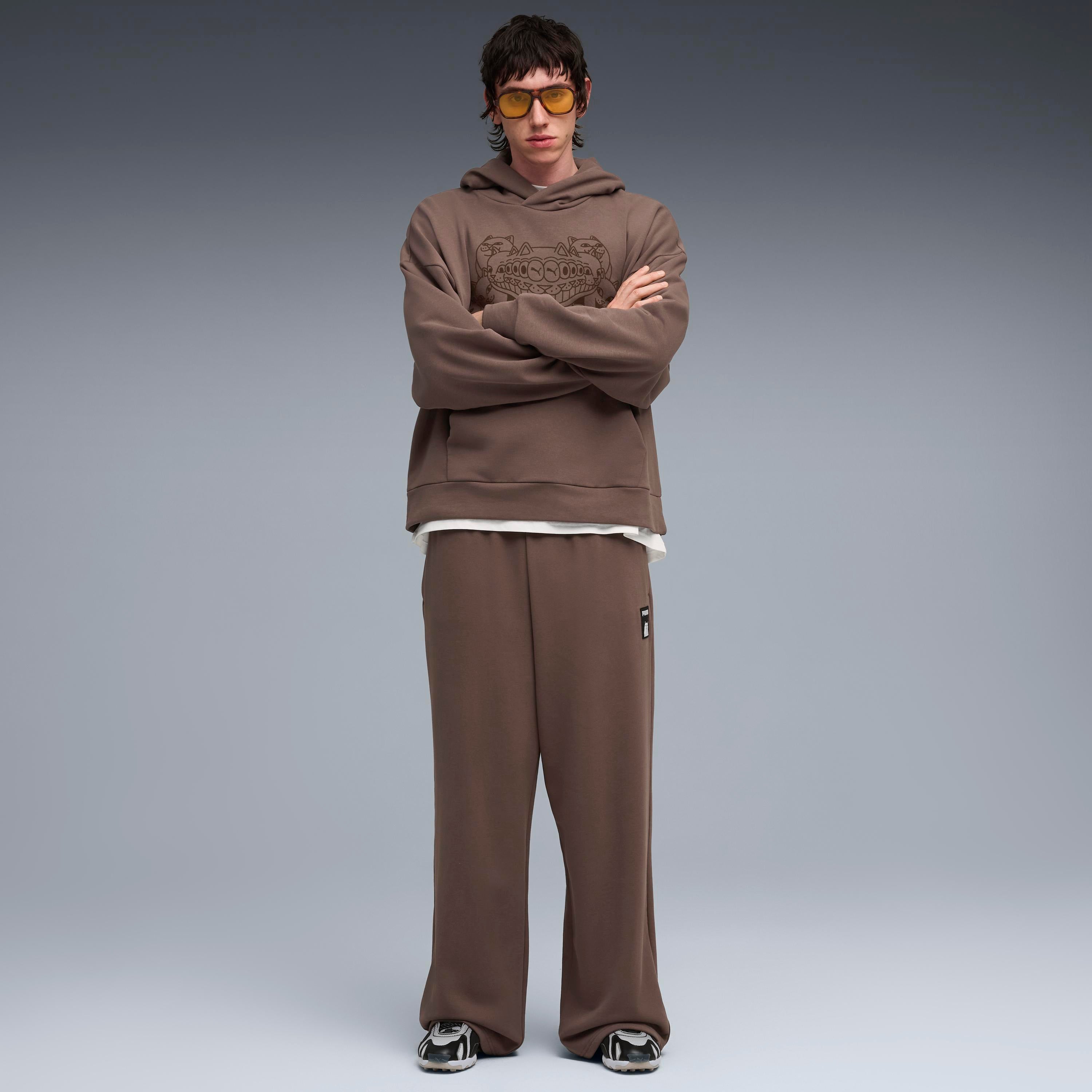 PUMA × RIPNDIP OVERSIZED WIDE PANTS (FLAT BLONZE)