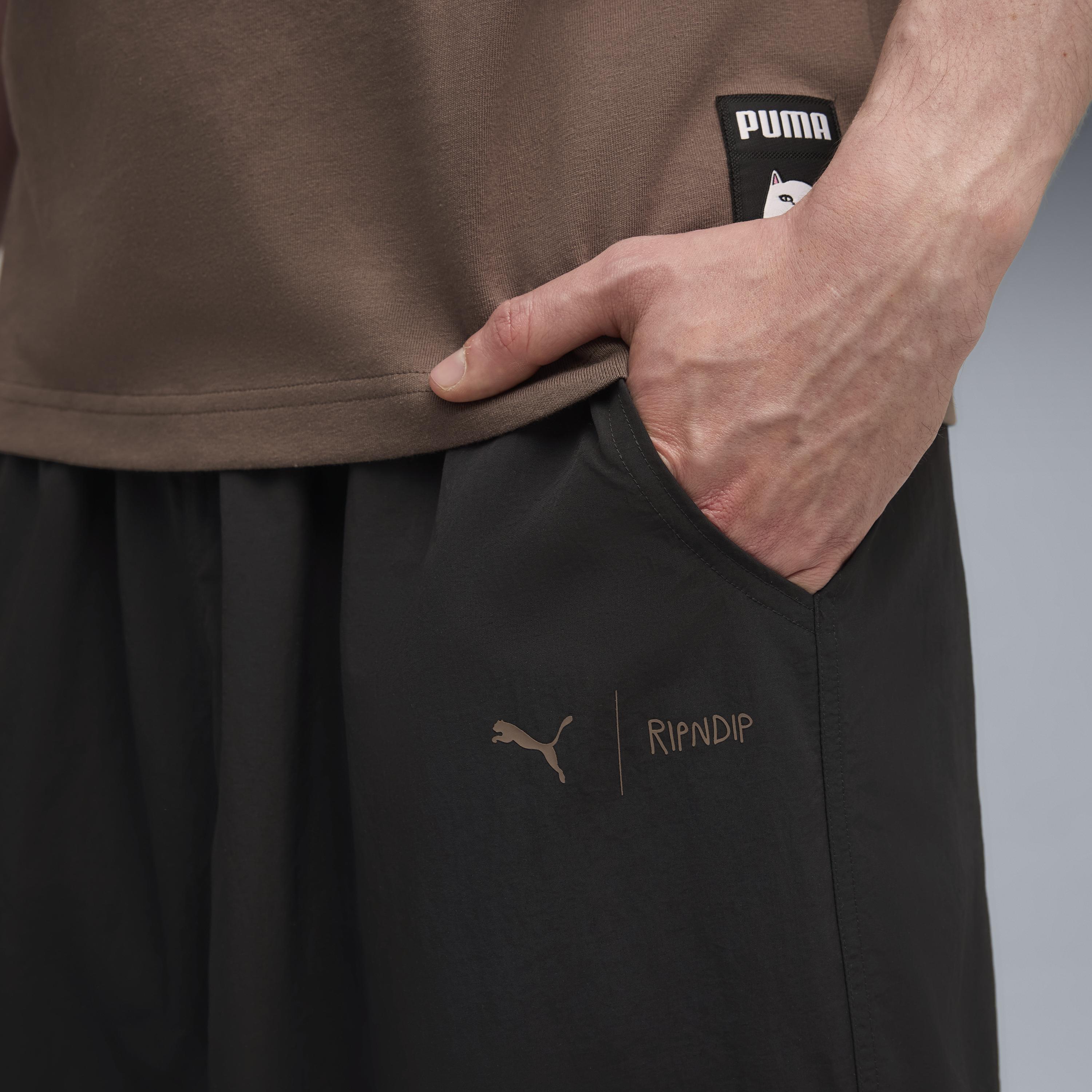 PUMA × RIPNDIP EXTREME CARGO PANTS (BLACK)