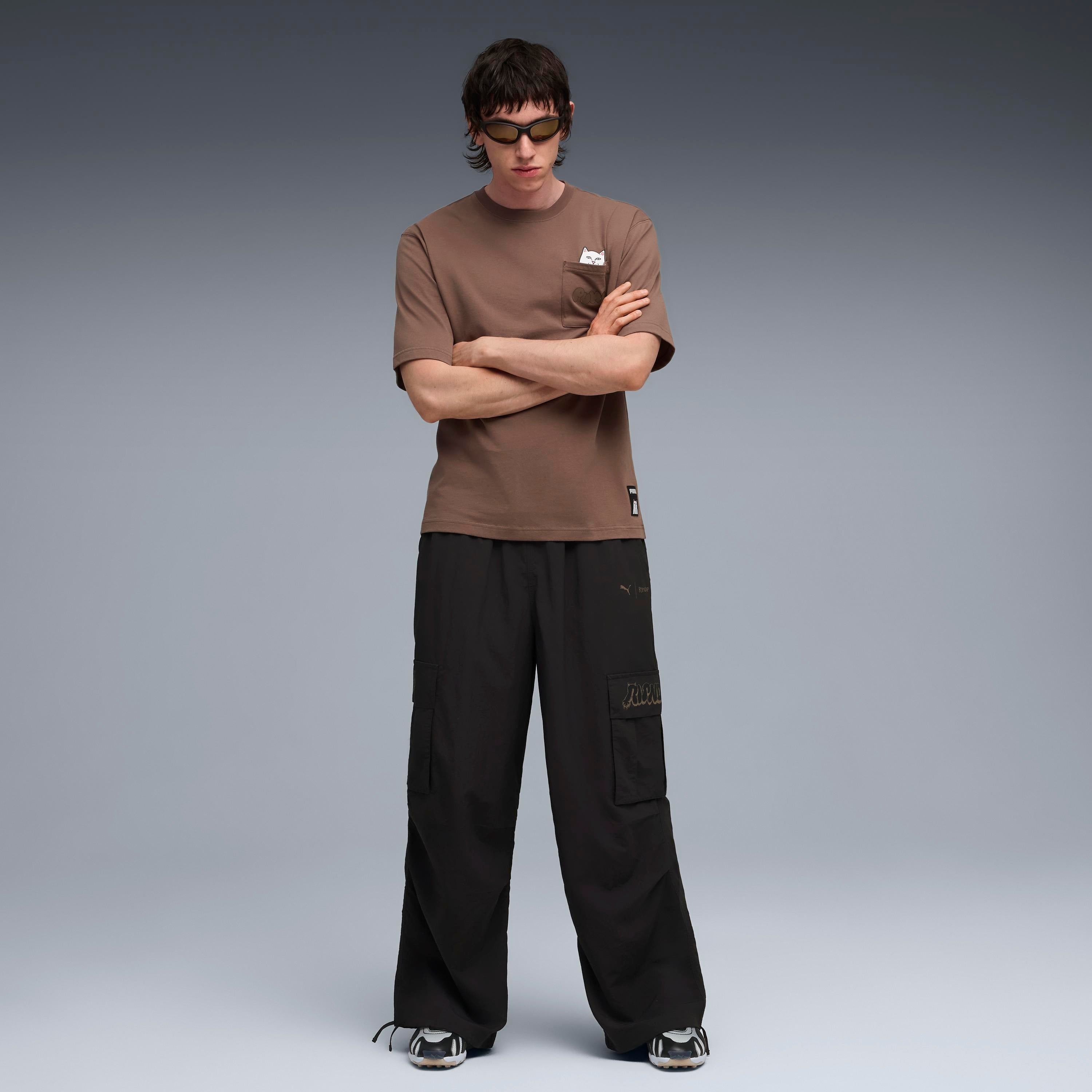PUMA × RIPNDIP EXTREME CARGO PANTS (BLACK)
