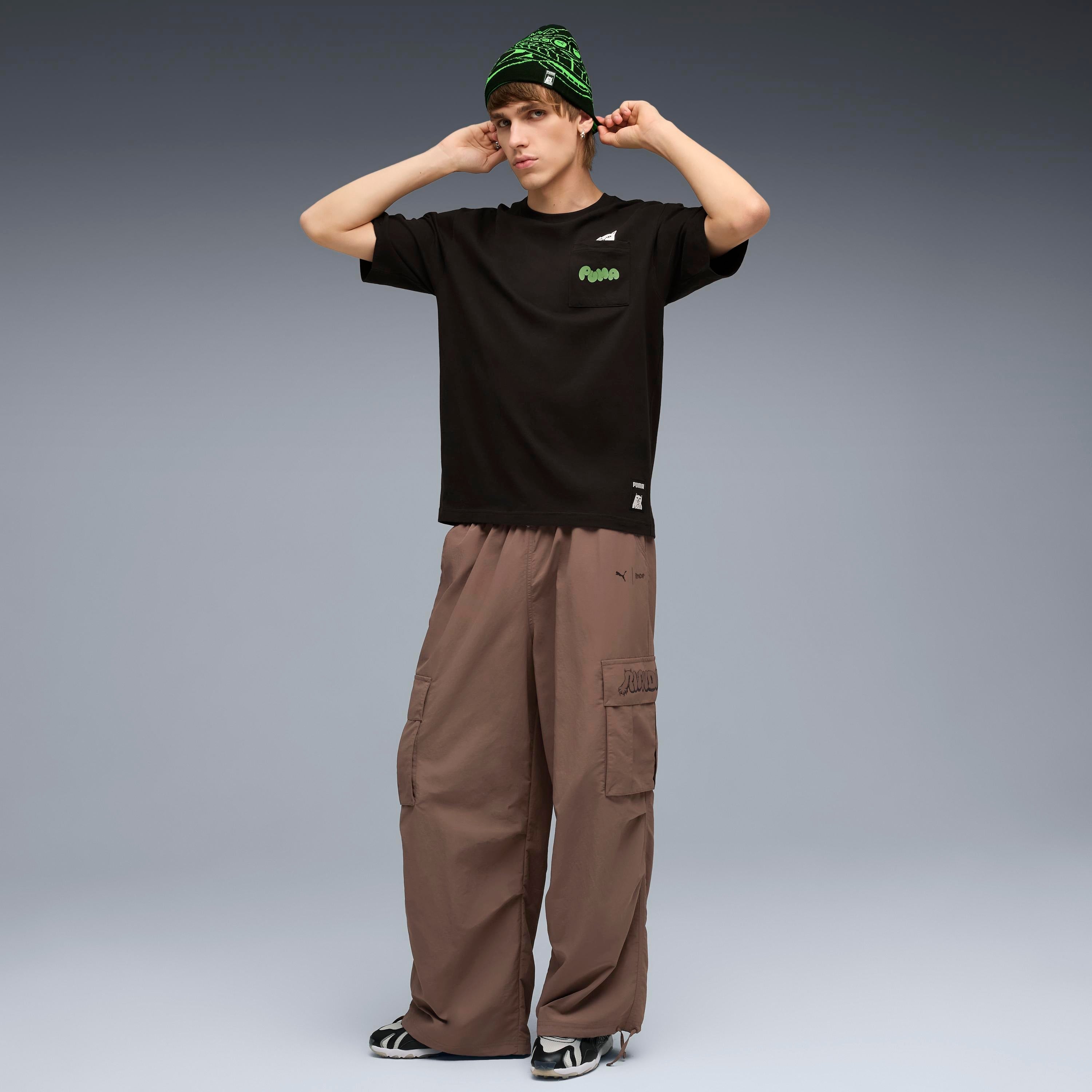 PUMA × RIPNDIP EXTREME CARGO PANTS (FLAT BRONZE)