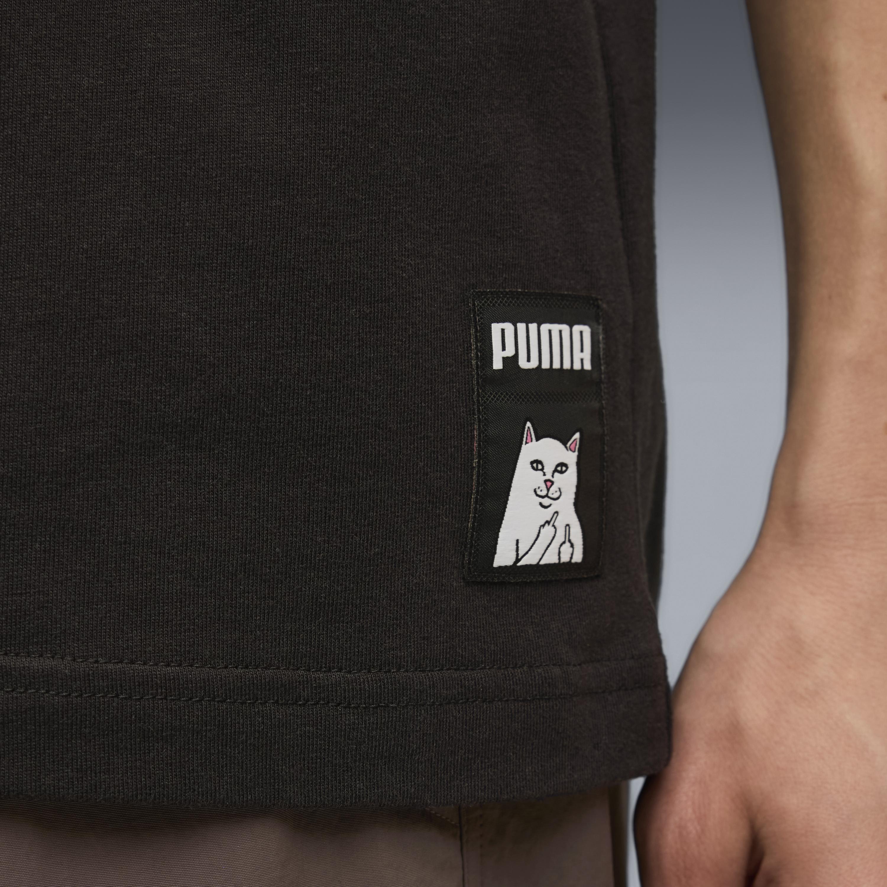 PUMA × RIPNDIP RELAXED POCKET TEE (BLACK)