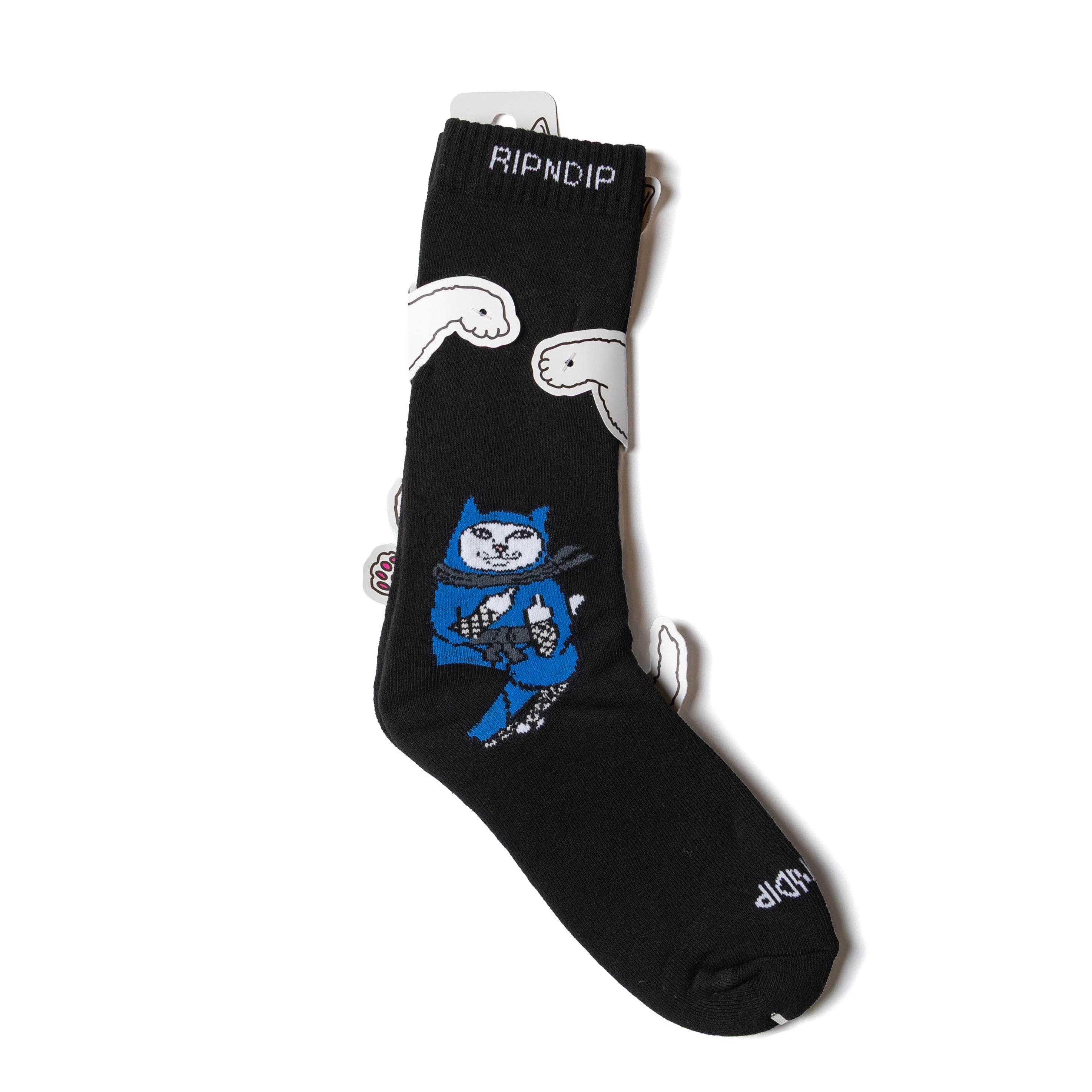 LORD NINJA CREW SOCKS (BLACK)
