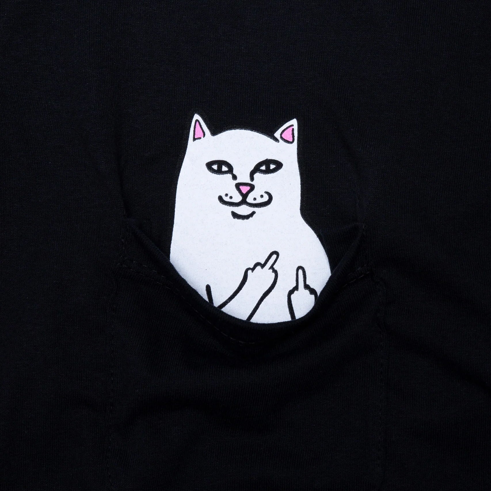 LORD NERMAL  POCKET TEE (BLACK)