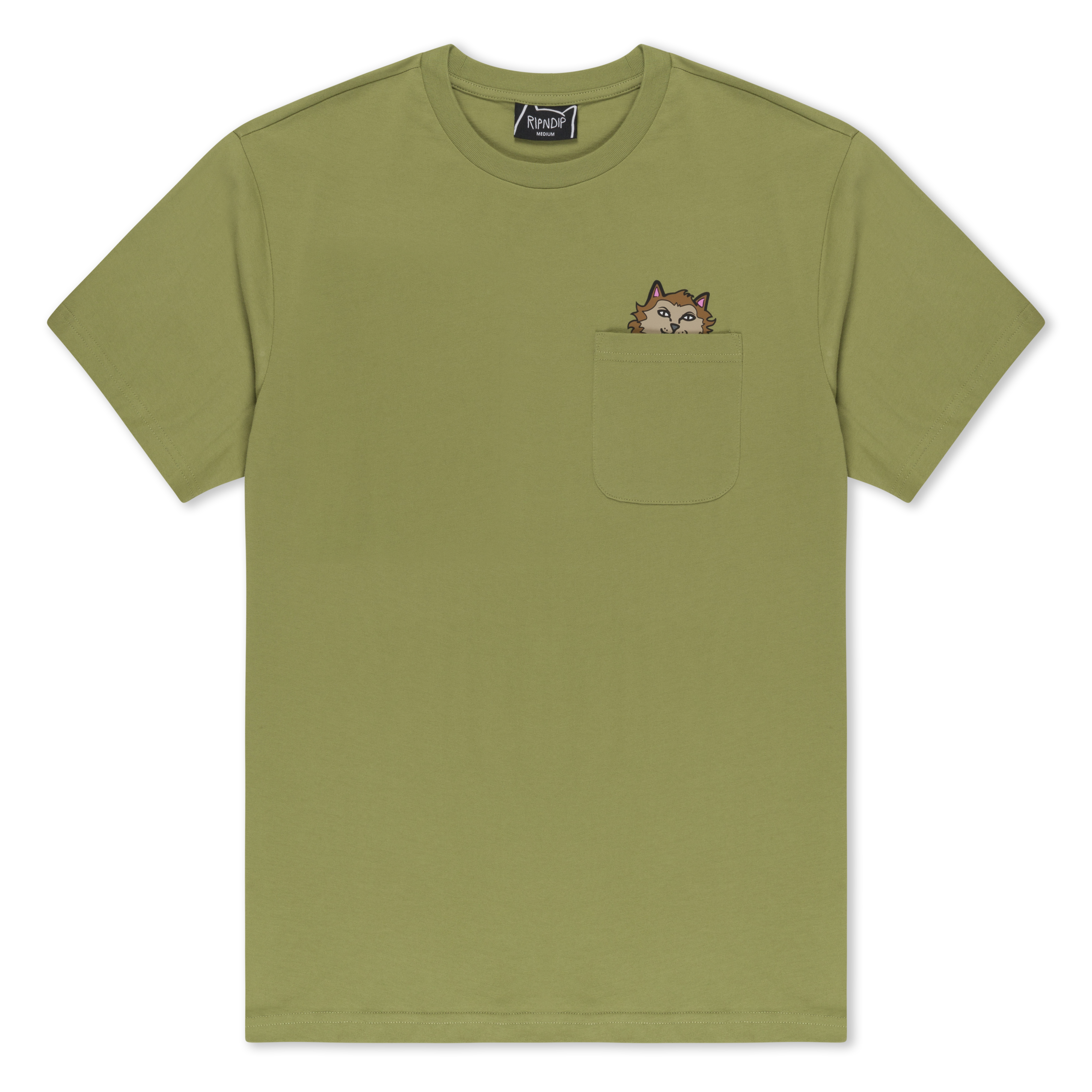 FULL MOON NERM POCKET TEE (LIGHT FOREST)