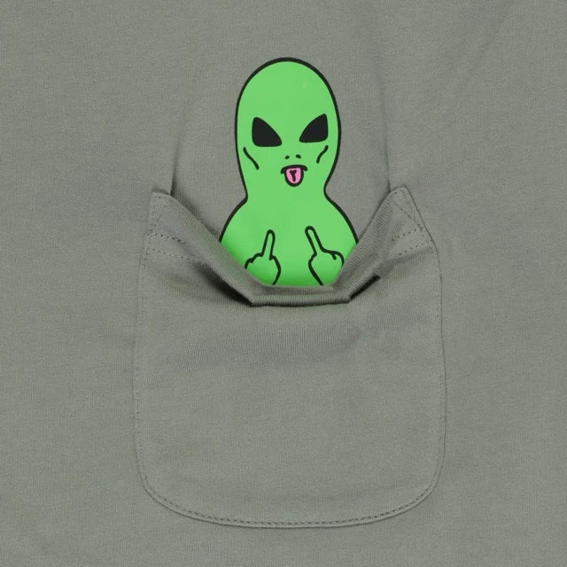LORD ALIEN POCKET TEE (DUSTY SAGE)