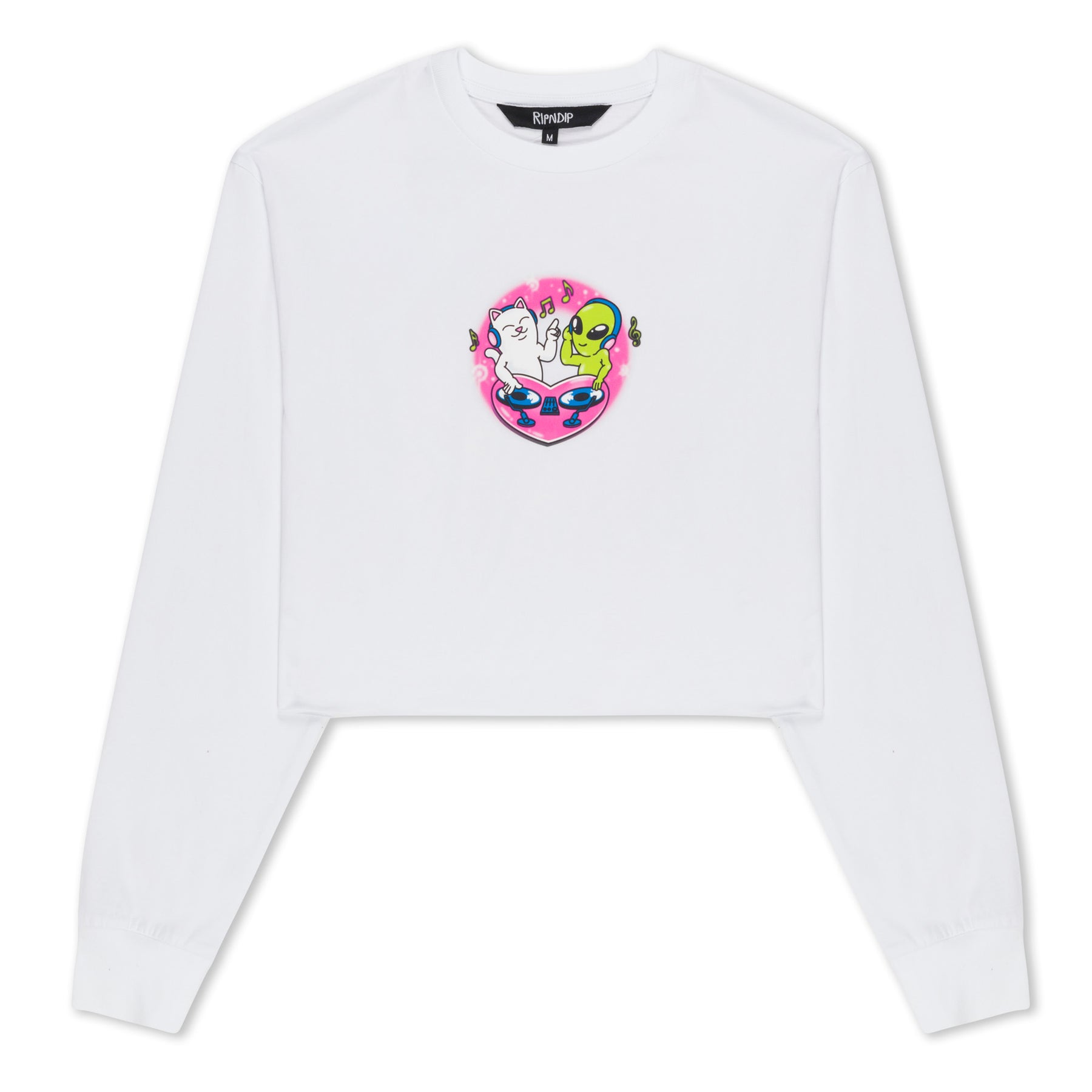 LOVE IS RIPNDIP CROPPED LONG SLEEVE