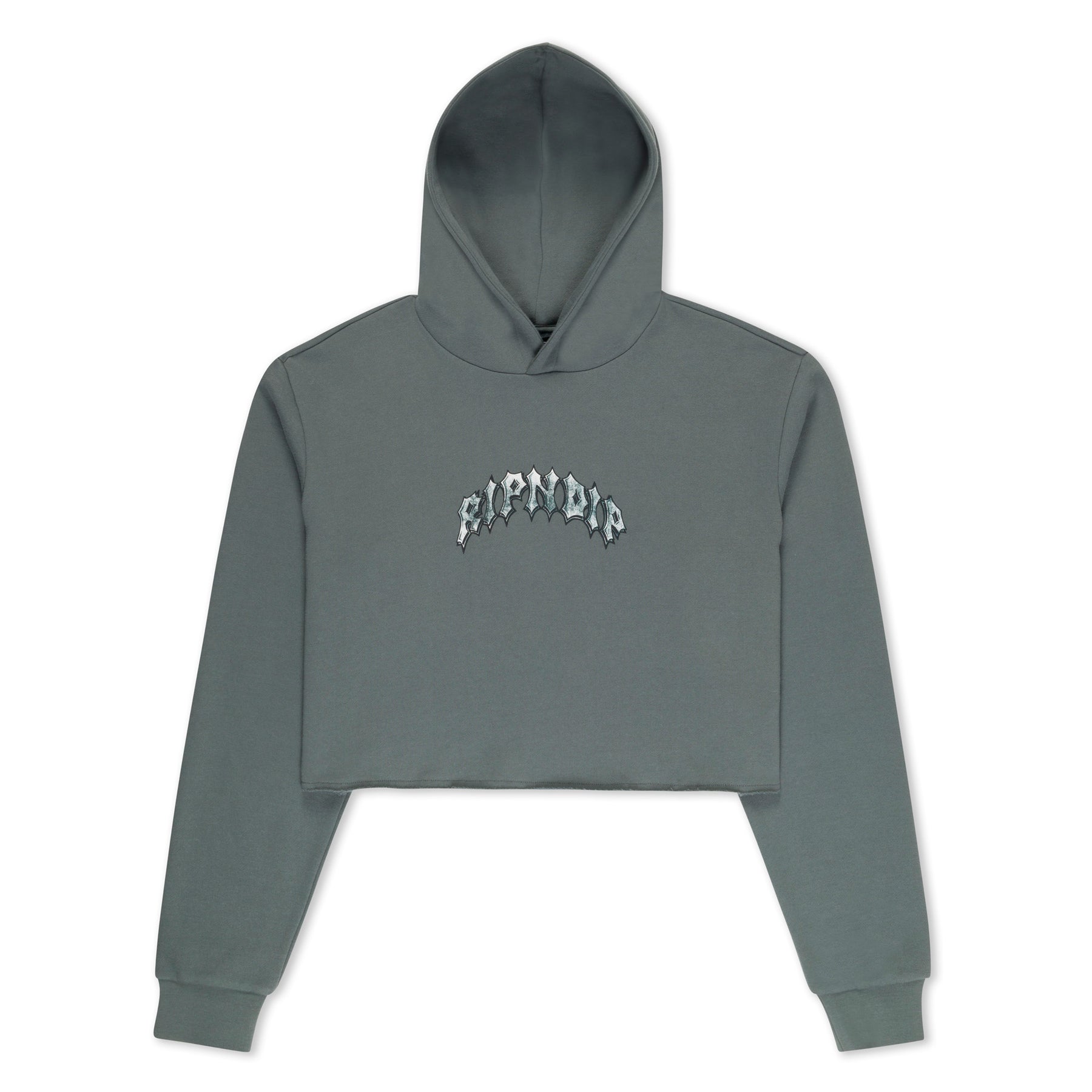 MOTHER NERM CROPPED HOODIE