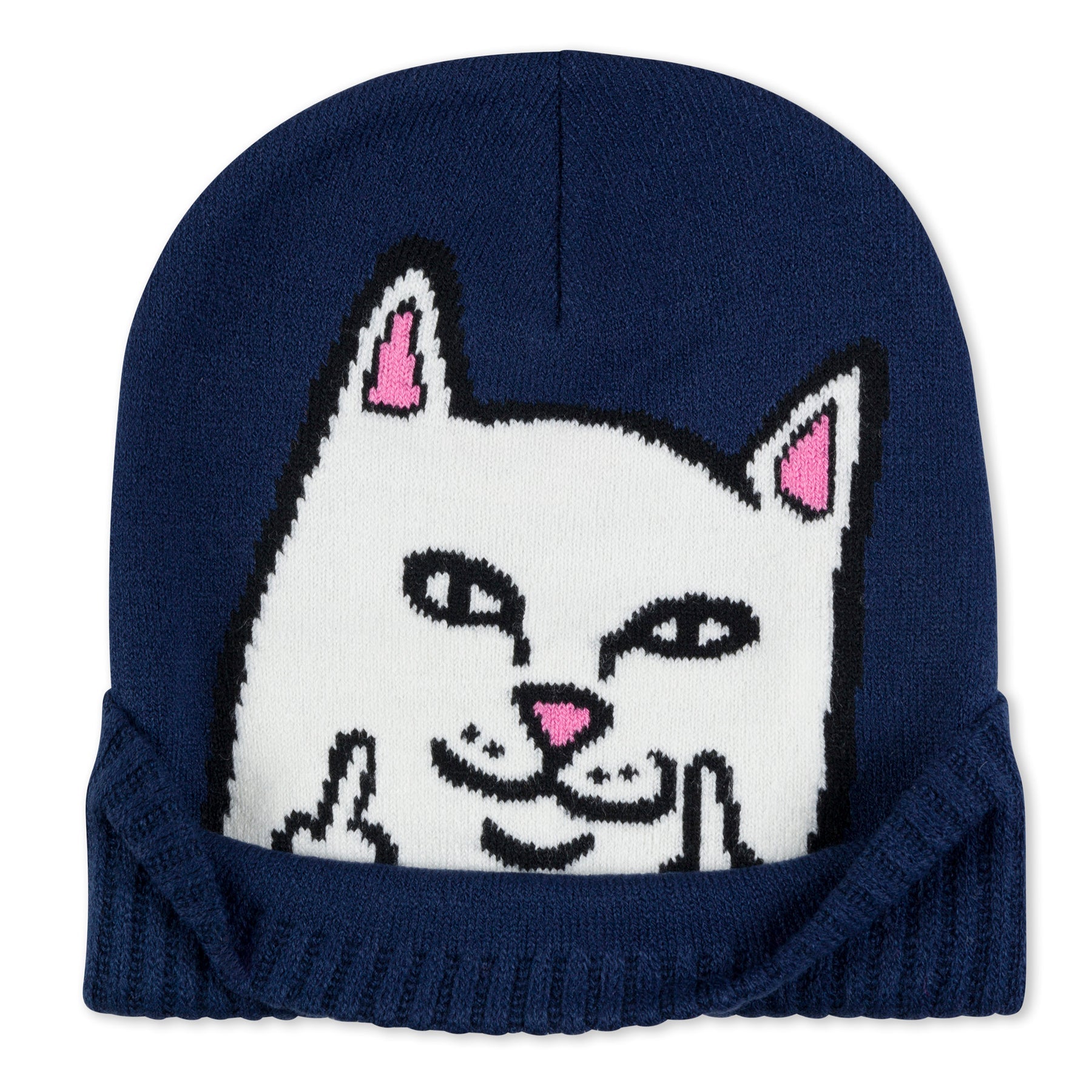 PEEKING NERMAL BEANIE (DARK SLATE)