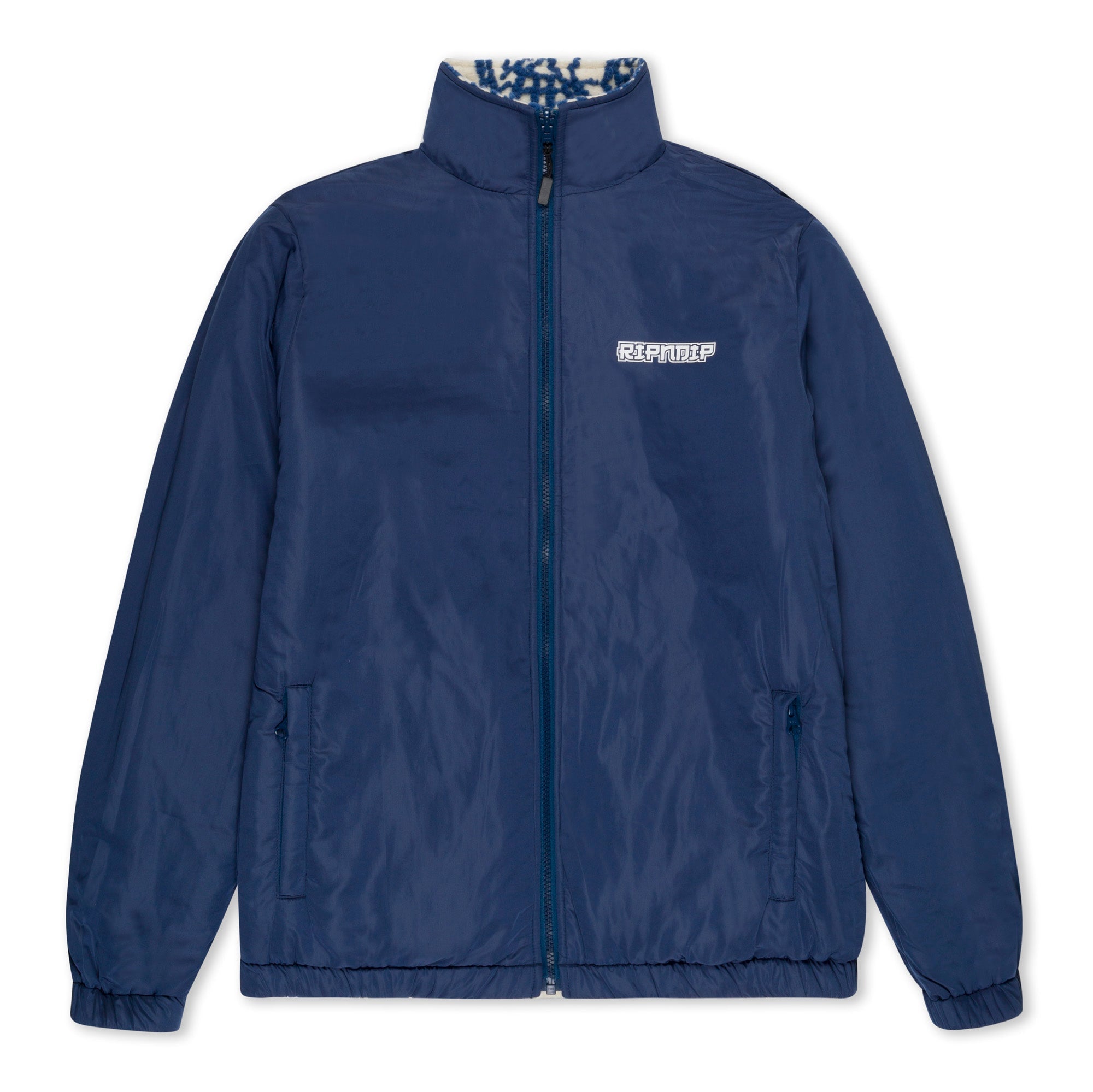 HAKU REVERSIBLE JACKET (OFF WHITE / NAVY)