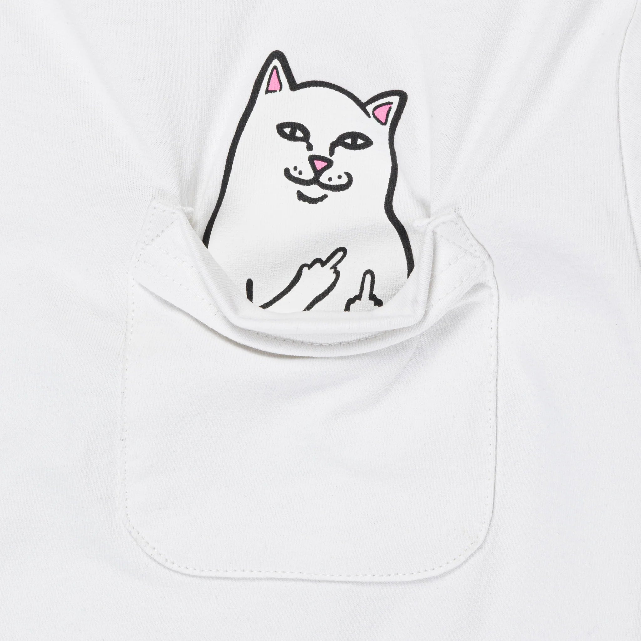 LORD NERMAL  POCKET TEE (WHITE)