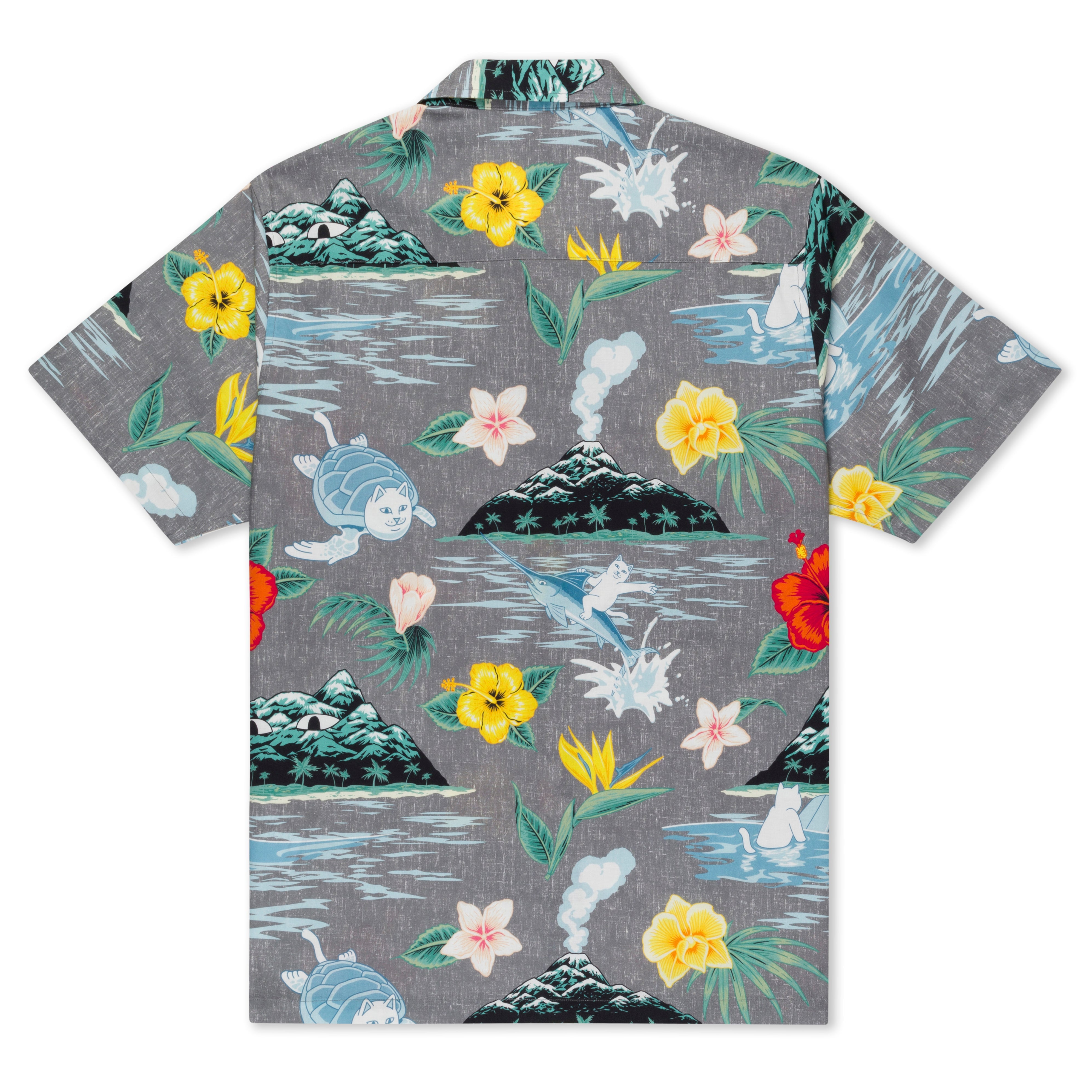 ISLANDERS BUTTON UP SHIRT