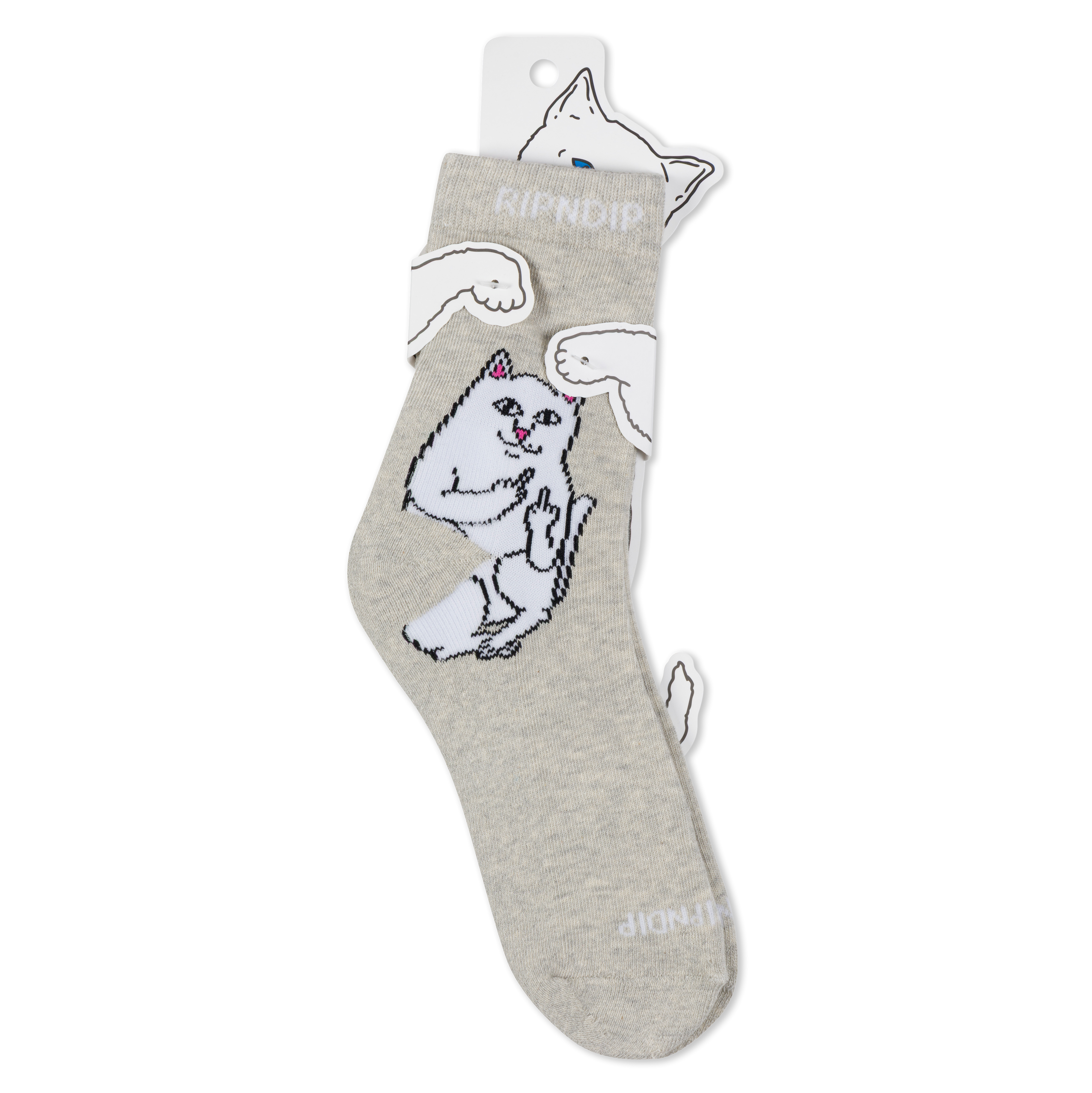 LORD NERMAL MID SOCKS (ASH HEATHER)