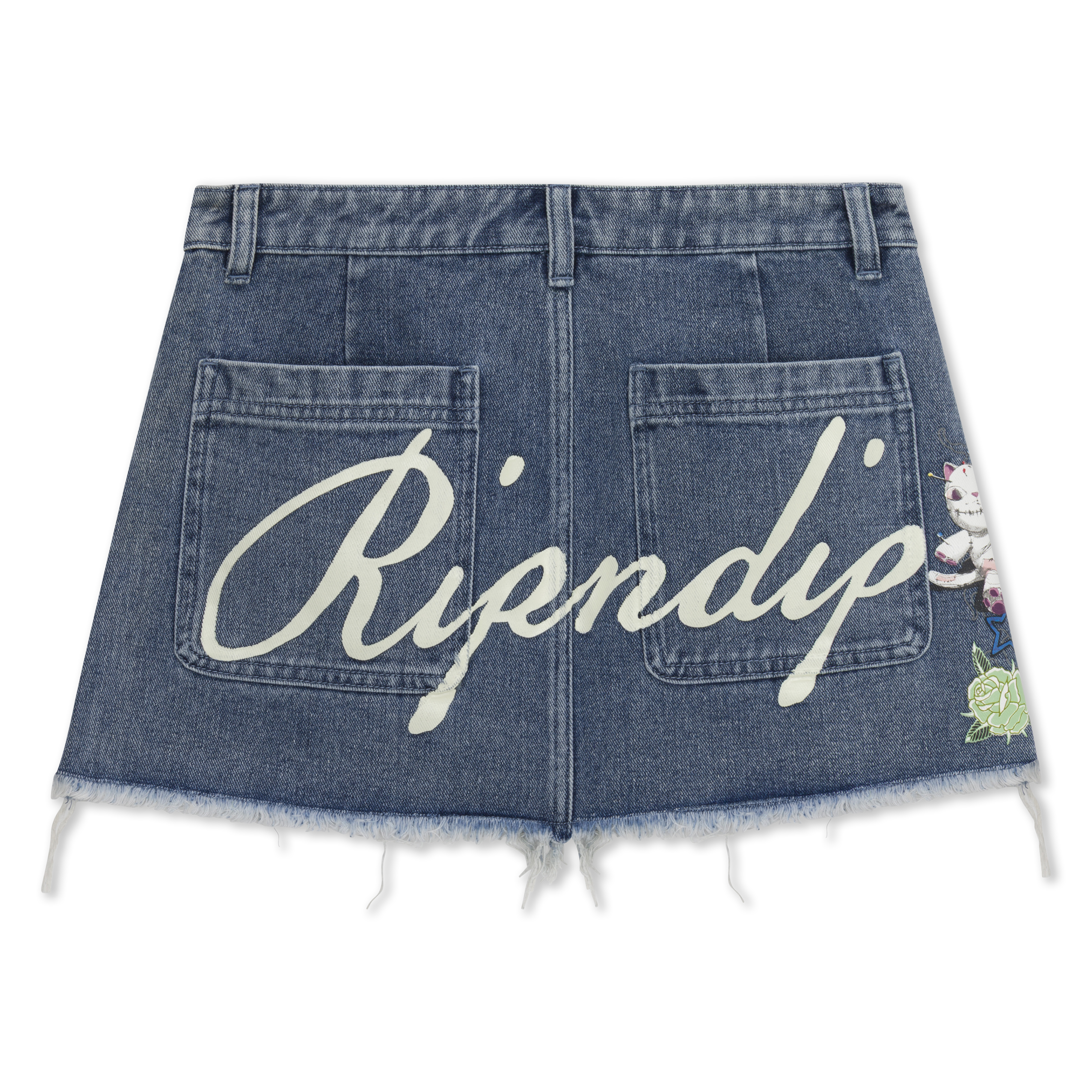 TRAVIS DENIM SKIRT
