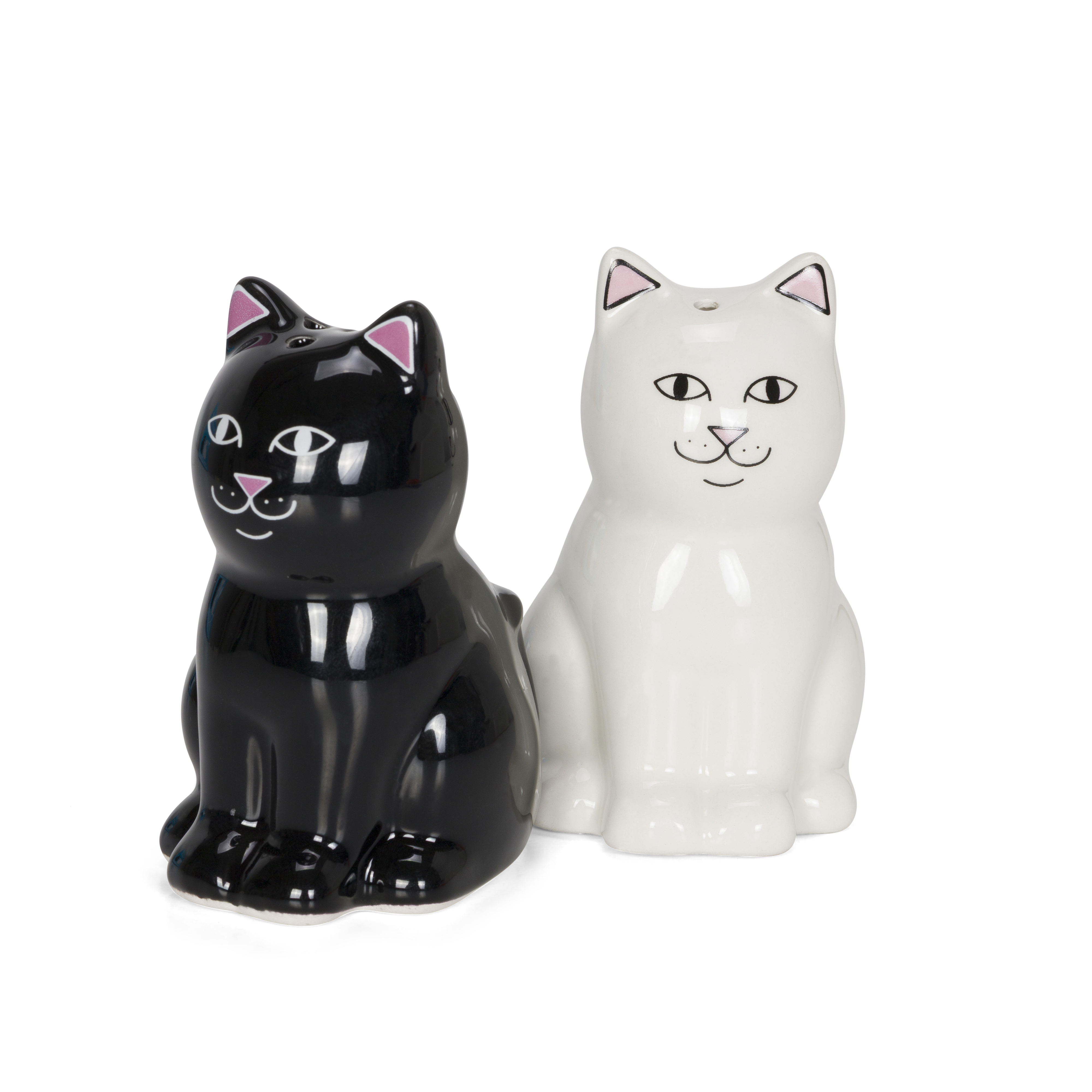 NERM JERM CERAMIC SALT & PEPPER SHAKERS