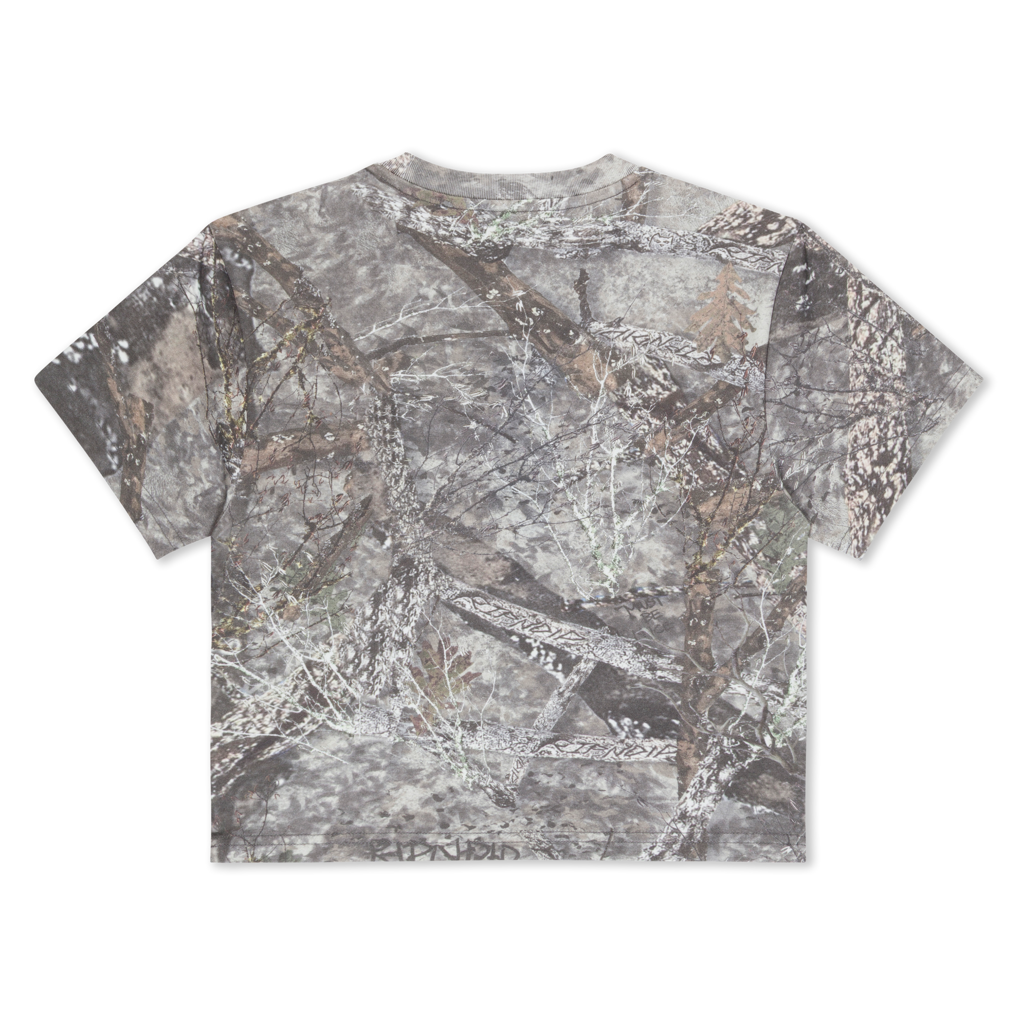 LORD NERMAL CROPPED POCKET TEE (NERM TREE CAMO)