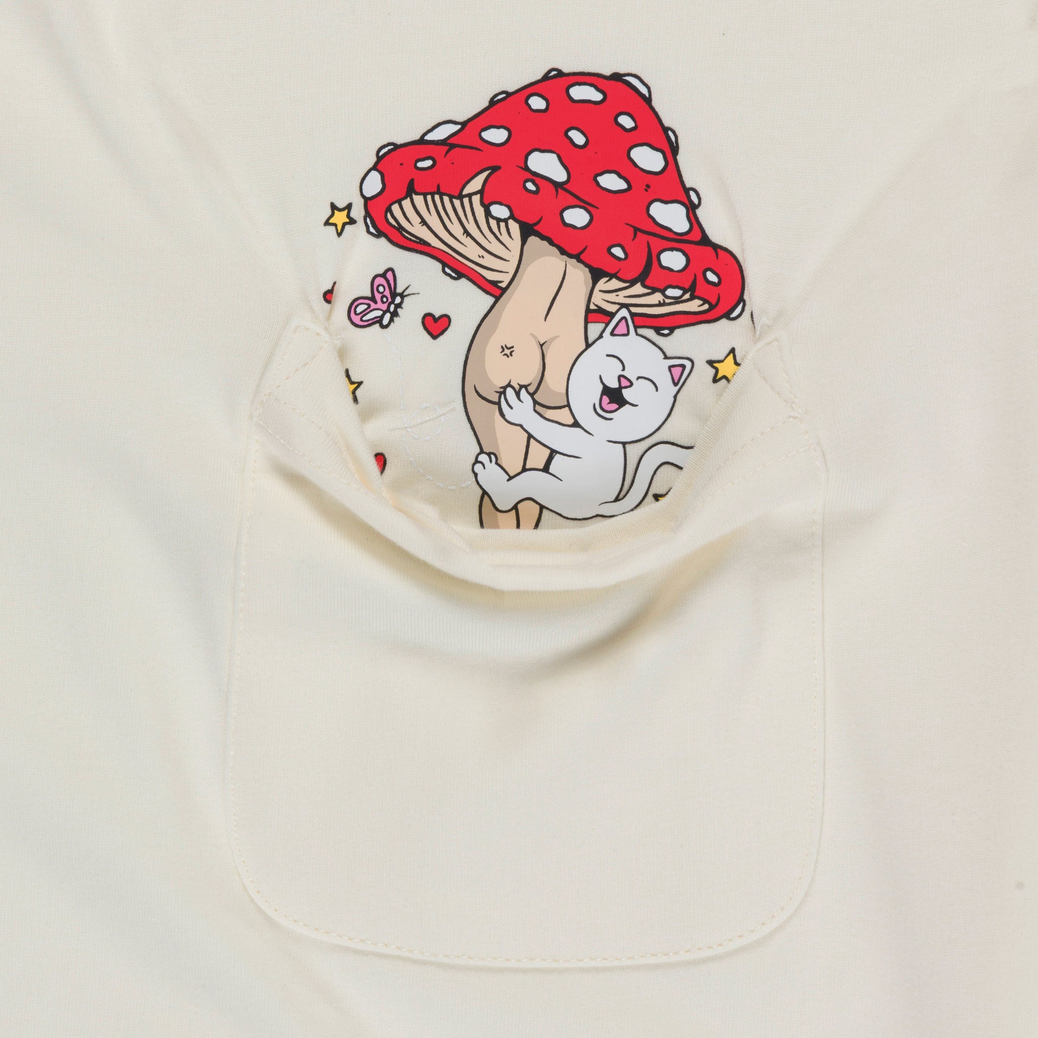FUNNY FUNGUS POCKET TEE