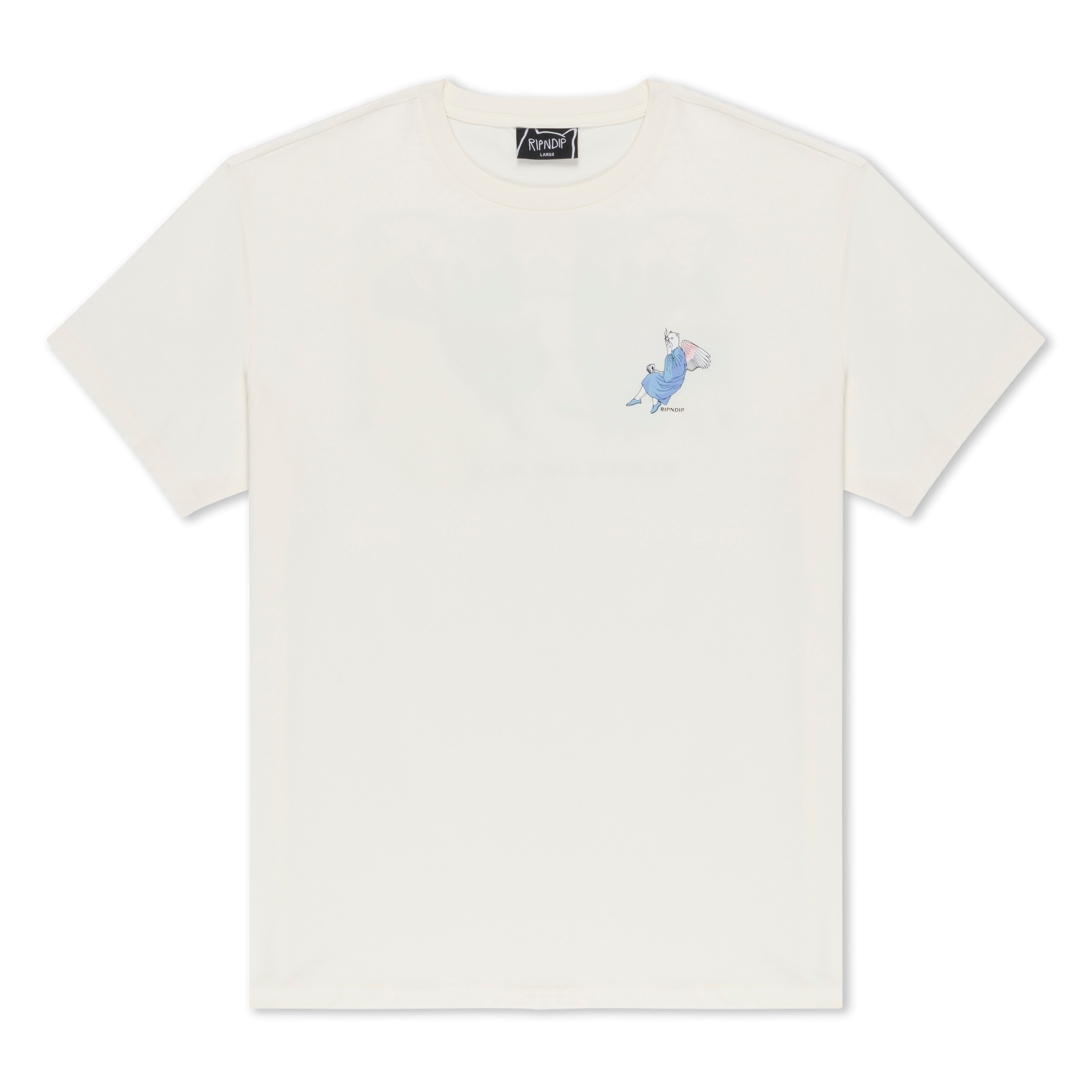 HEAVEN AND HELL TEE (BONE)