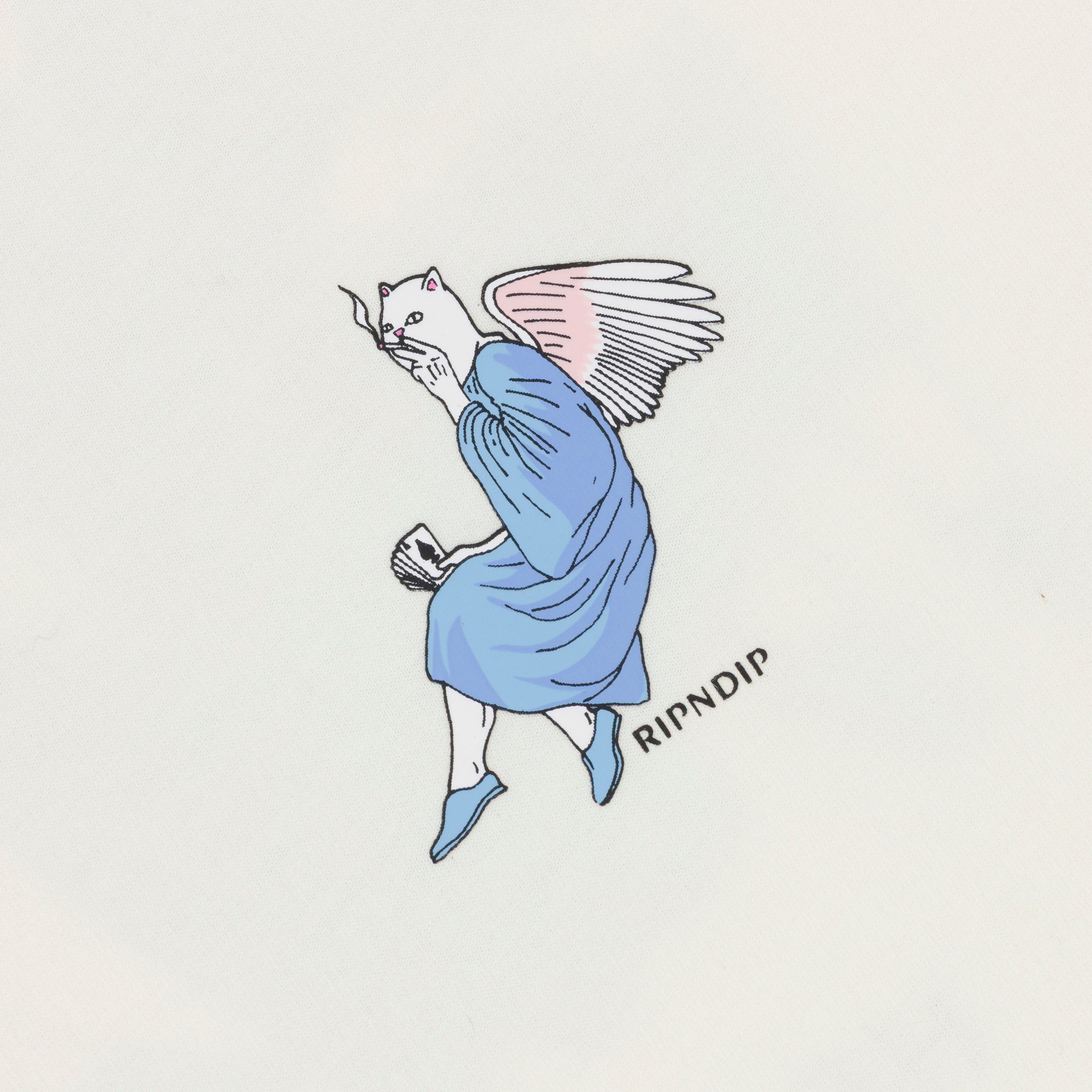 HEAVEN AND HELL TEE (BONE)