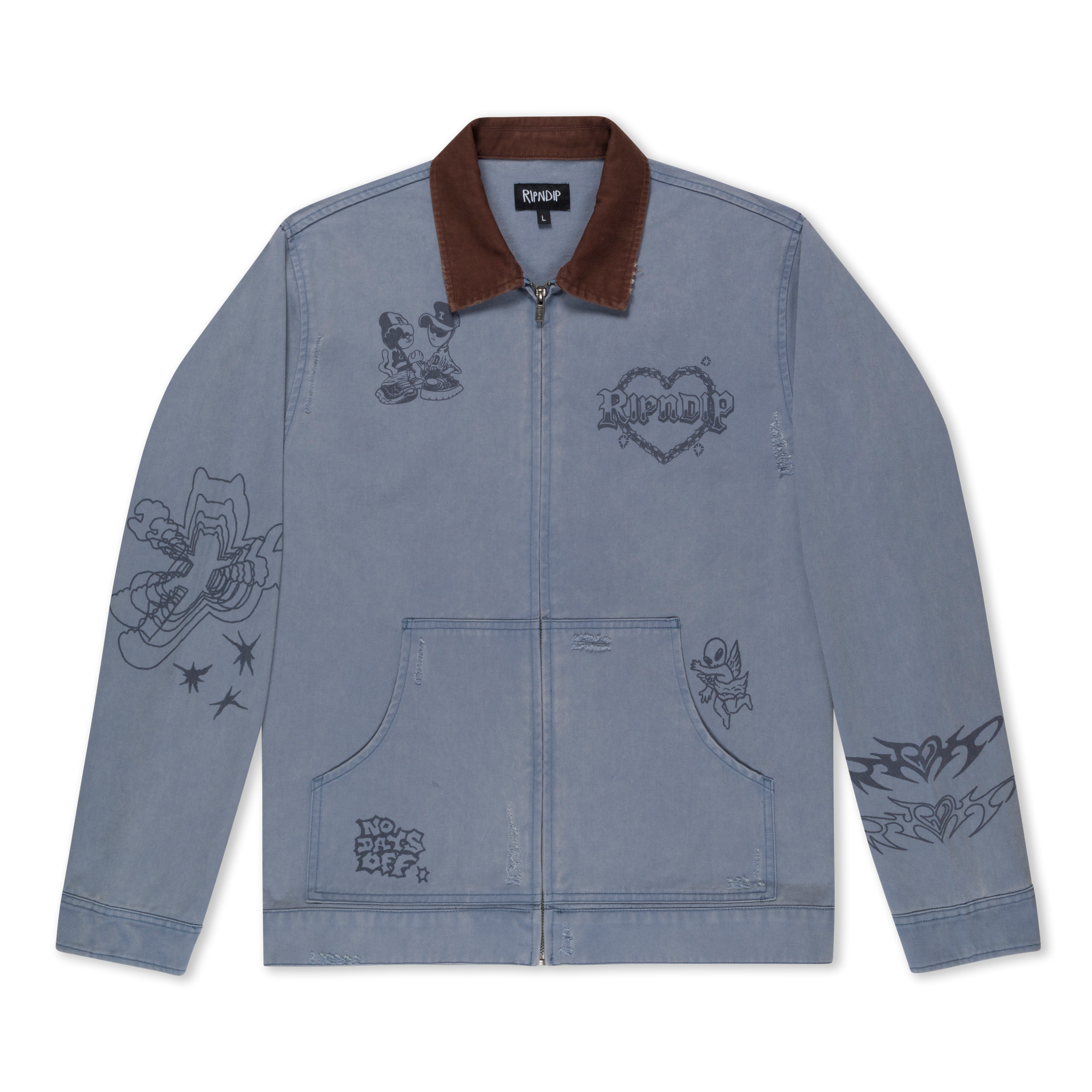 WESTSIDE ZIP UP WORK JACKET