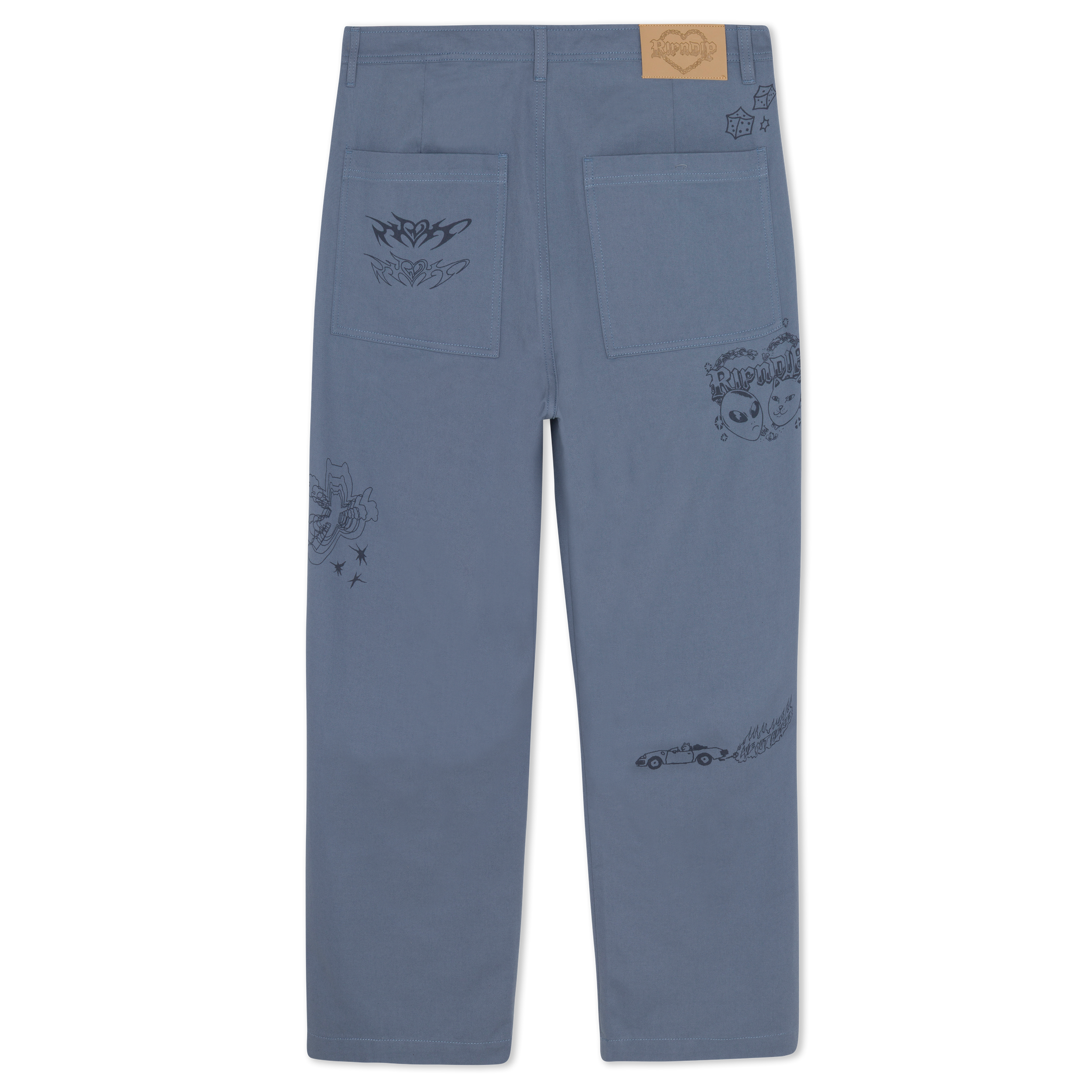 WESTSIDE WIDE FIT PANTS