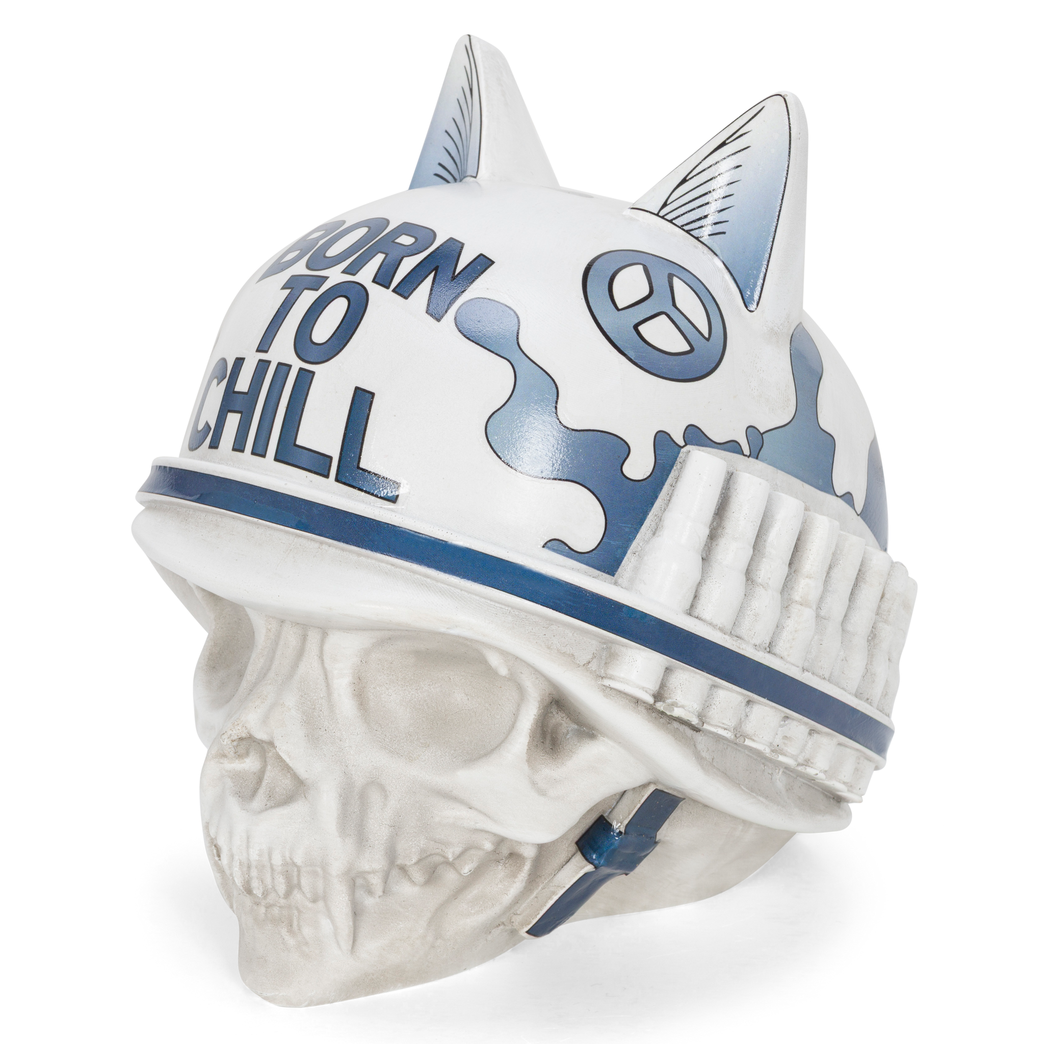 BORN TO CHILL CERAMIC INCENSE HOLDER
