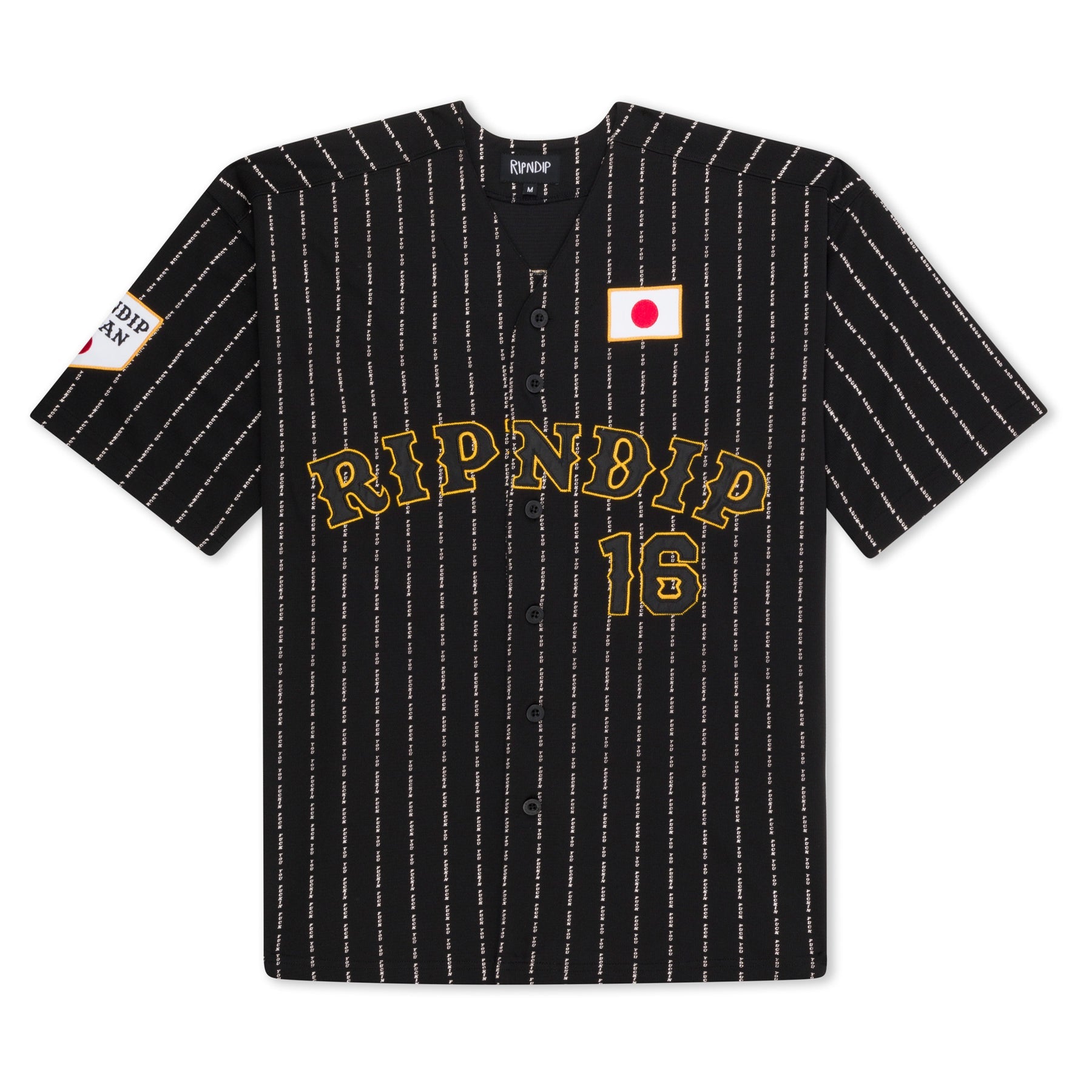 Ripndip JPN Baseball Jersey (Black)
