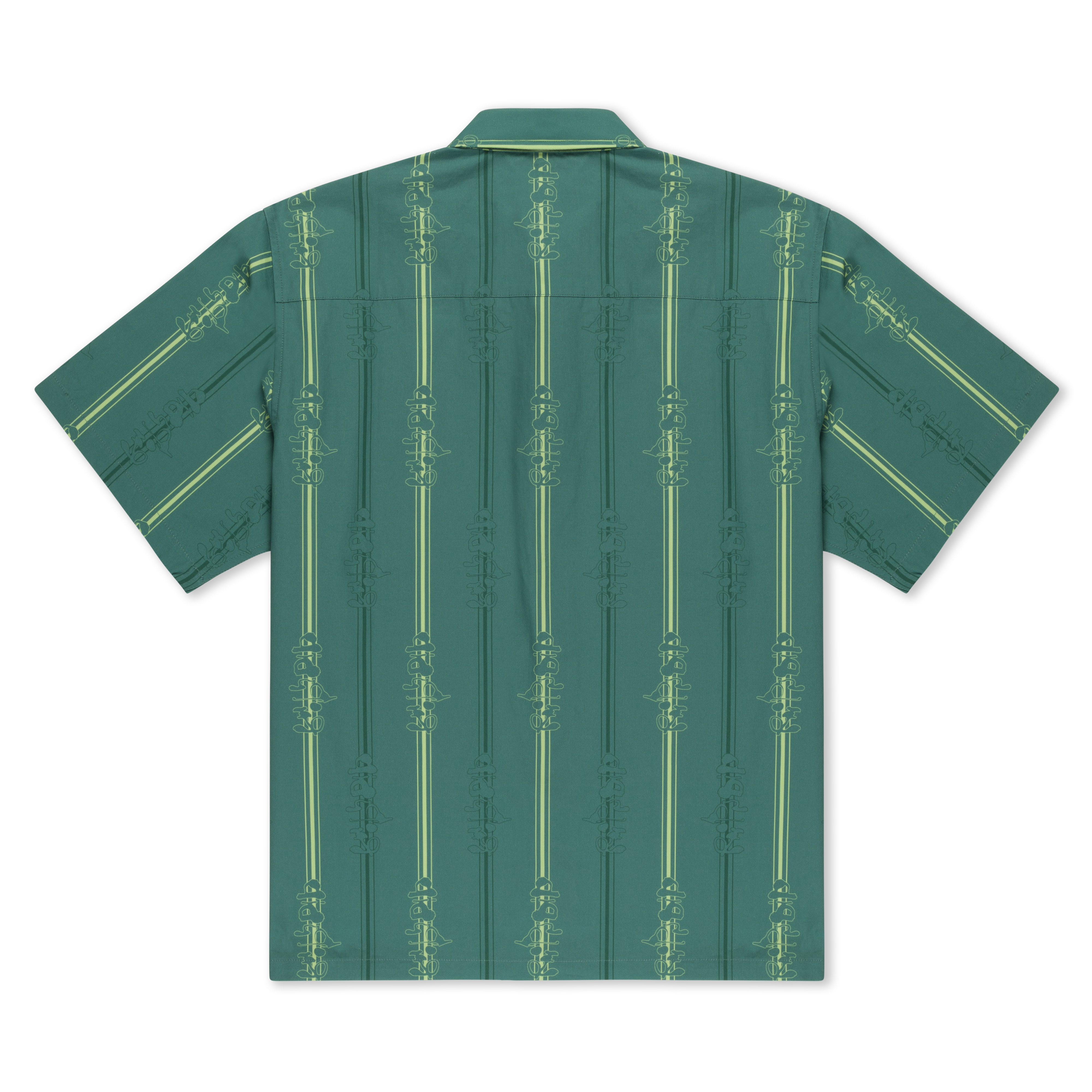 MELTED STRIPED BUTTON UP