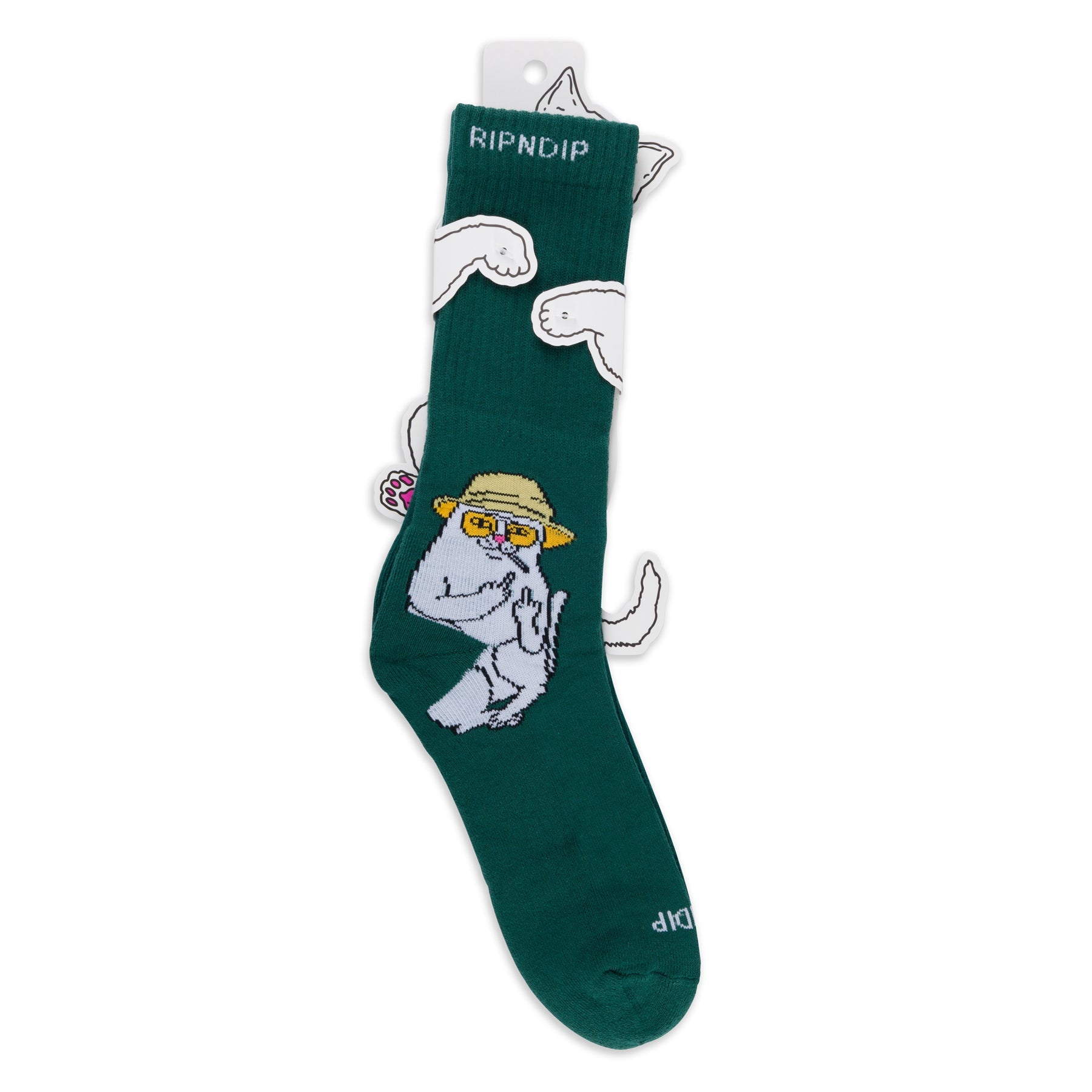 Nermal S Thompson Socks (Hunter Green)