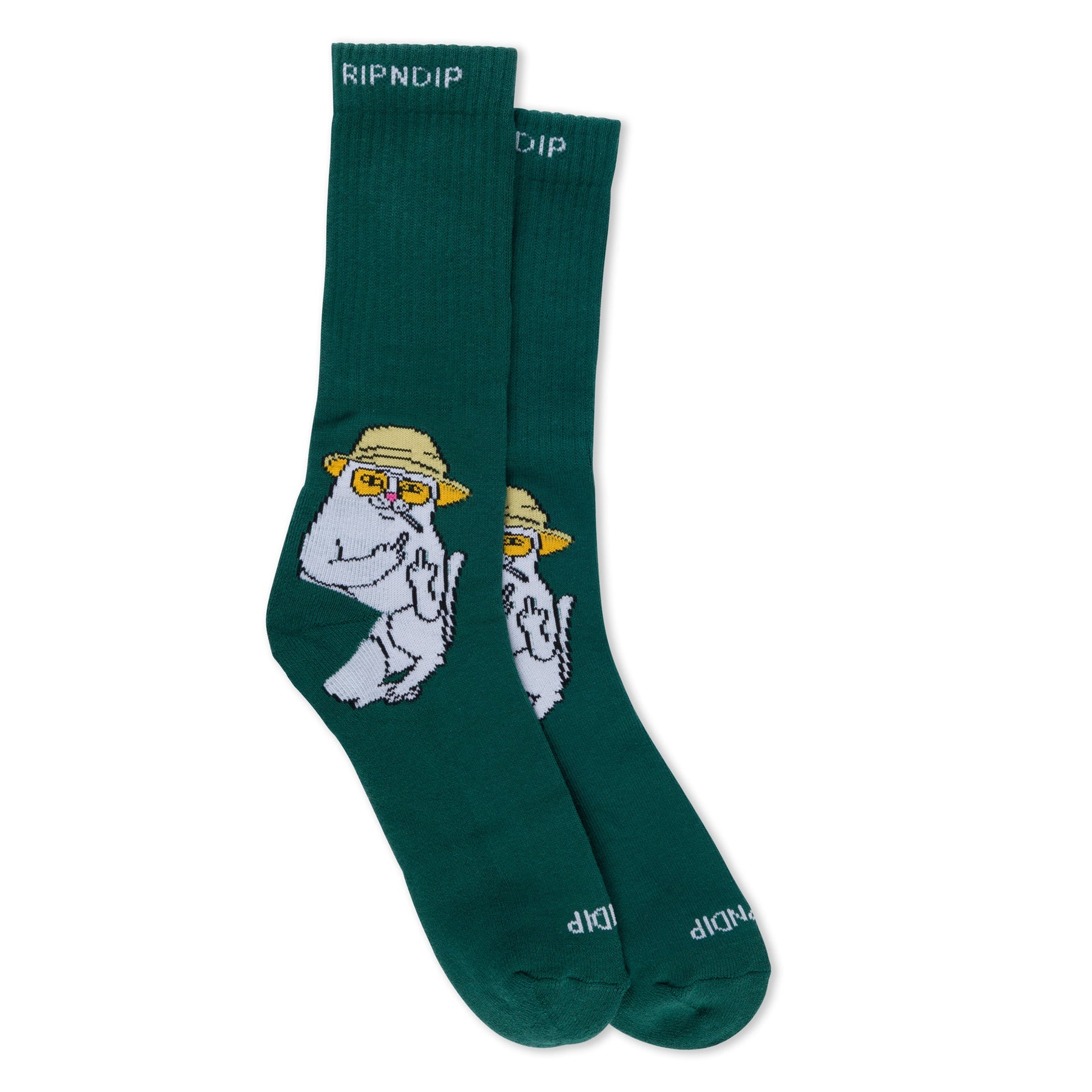 Nermal S Thompson Socks (Hunter Green)