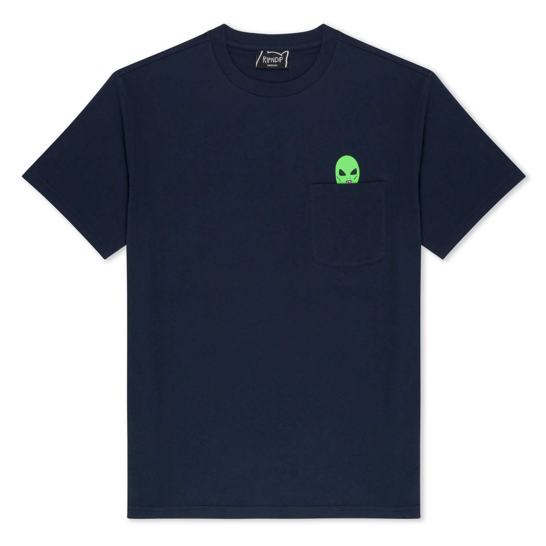 LORD ALIEN POCKET TEE (NAVY)