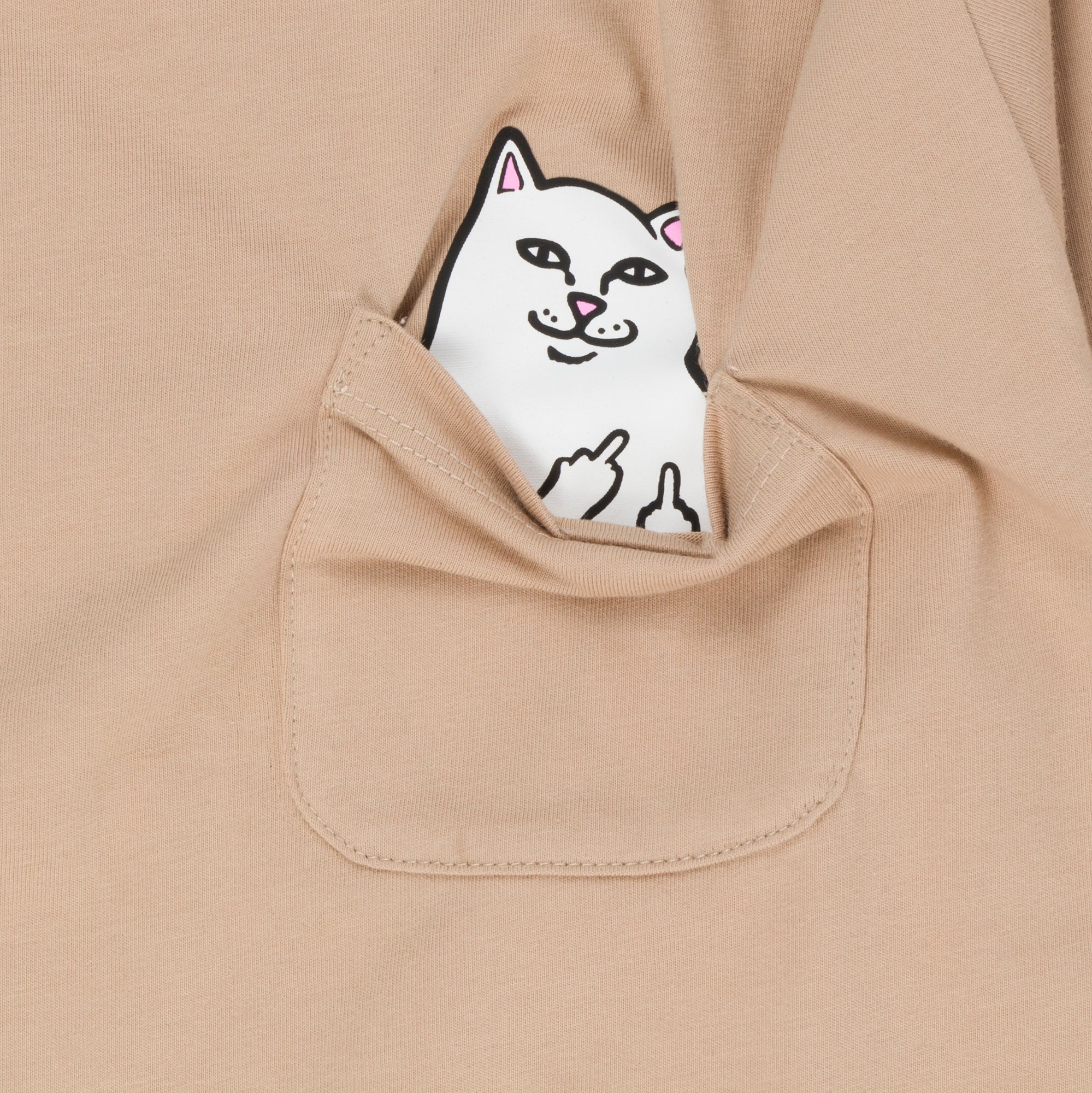 LORD NERMAL CROPPED LONG SLEEVE (ALMOND)