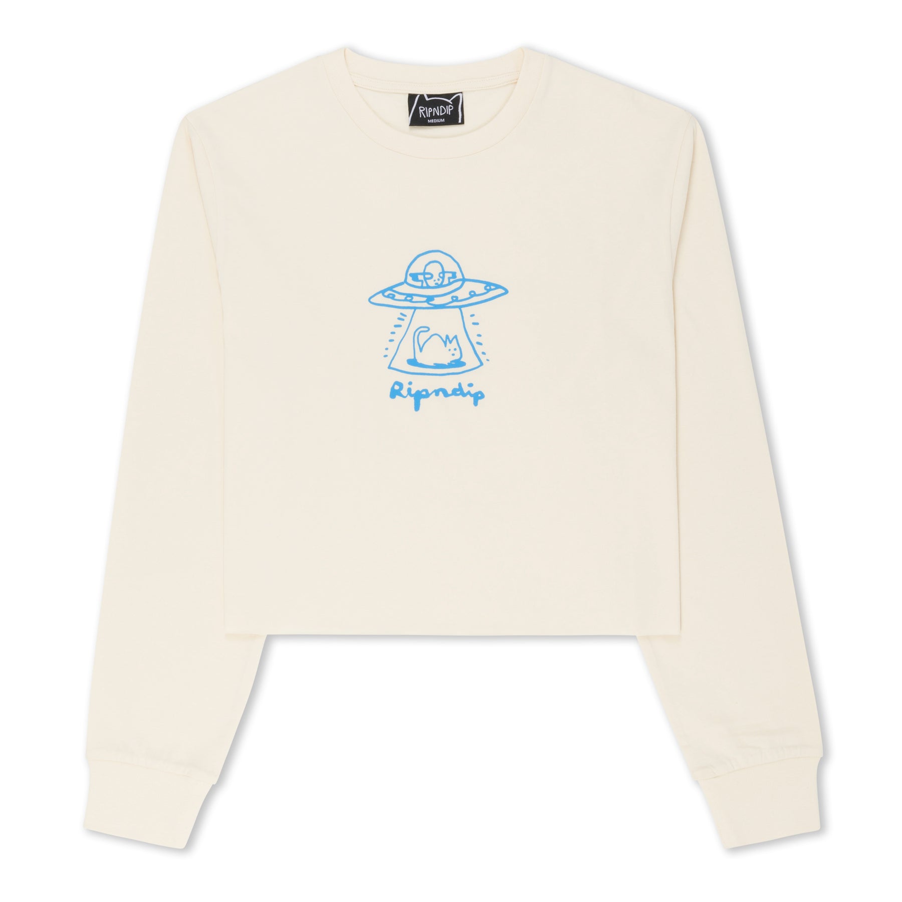 BLONDED CROPPED LONG SLEEVE