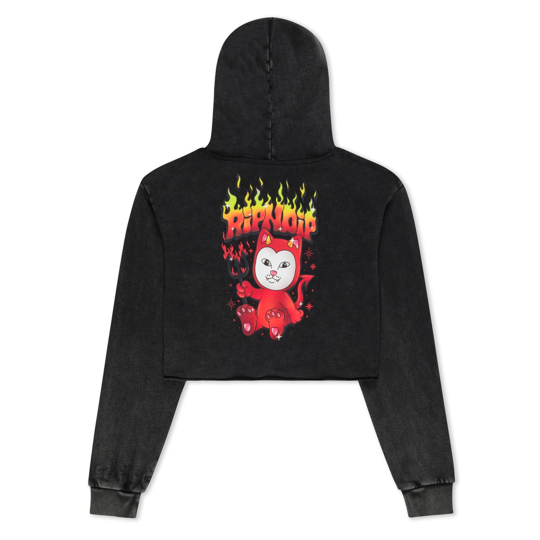 SCARY CUTE CROPPED HOODIE