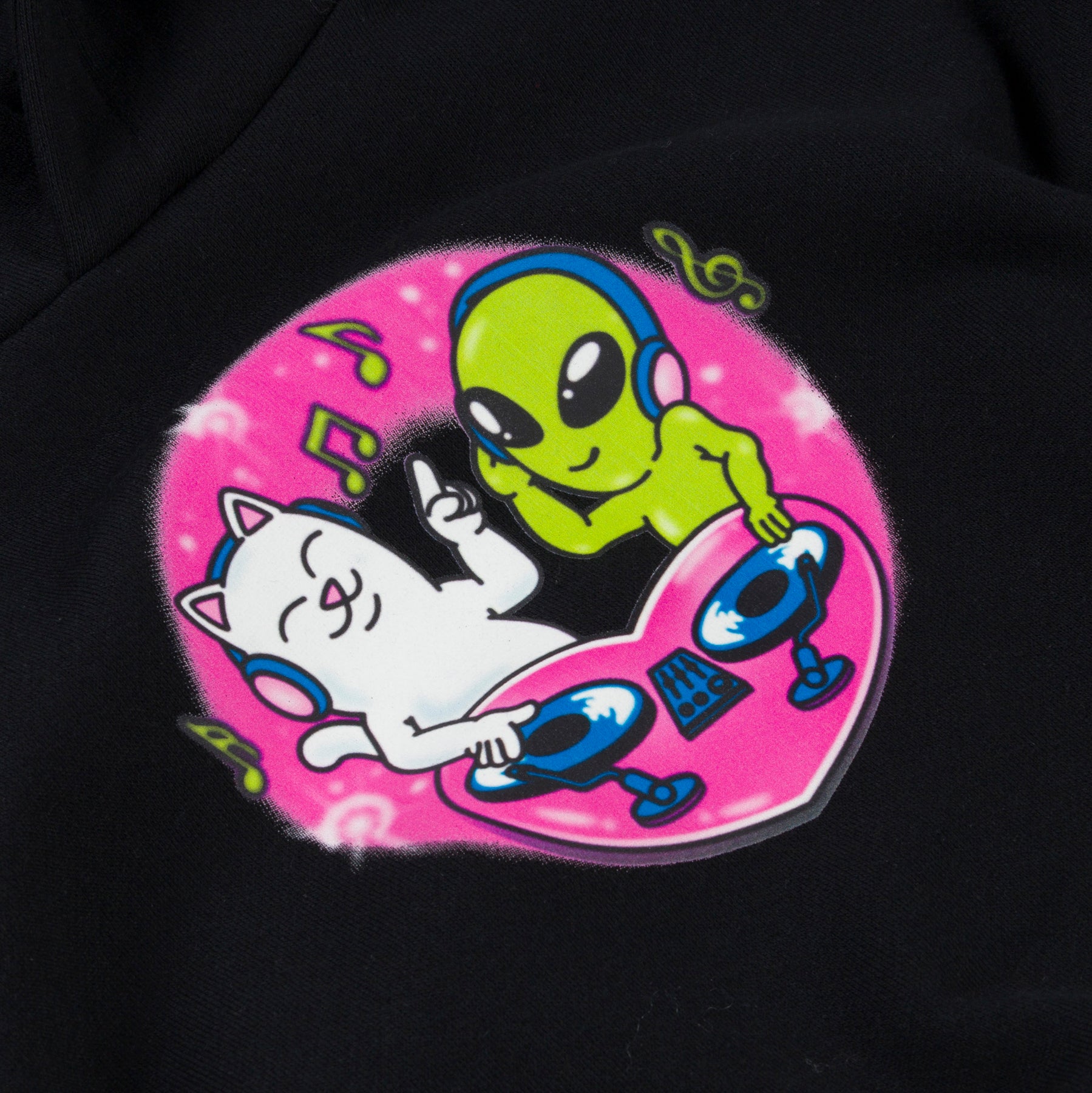 LOVE IS RIPNDIP HOODIE