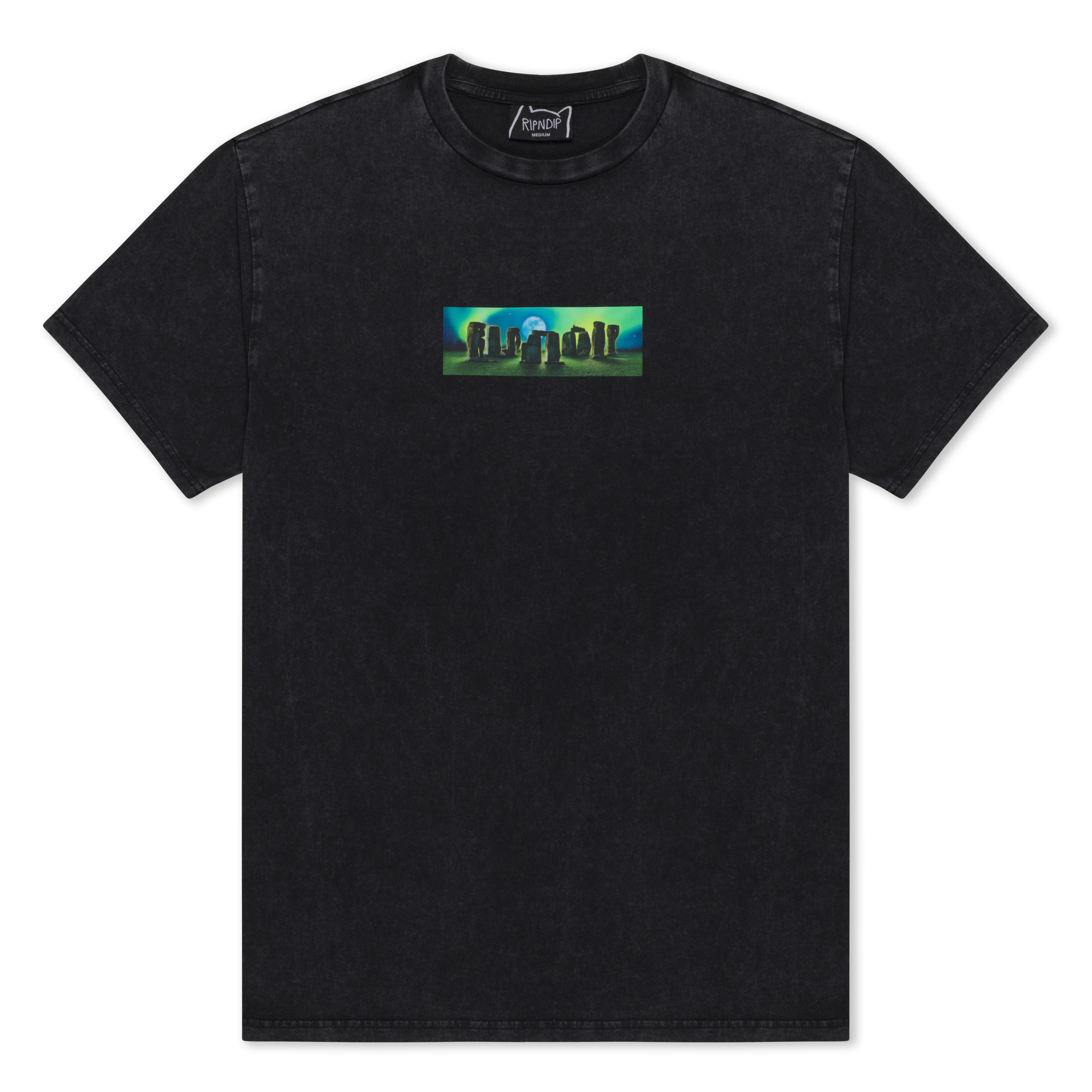 UFO TOURS TEE (BLACK VINTAGE WASH)