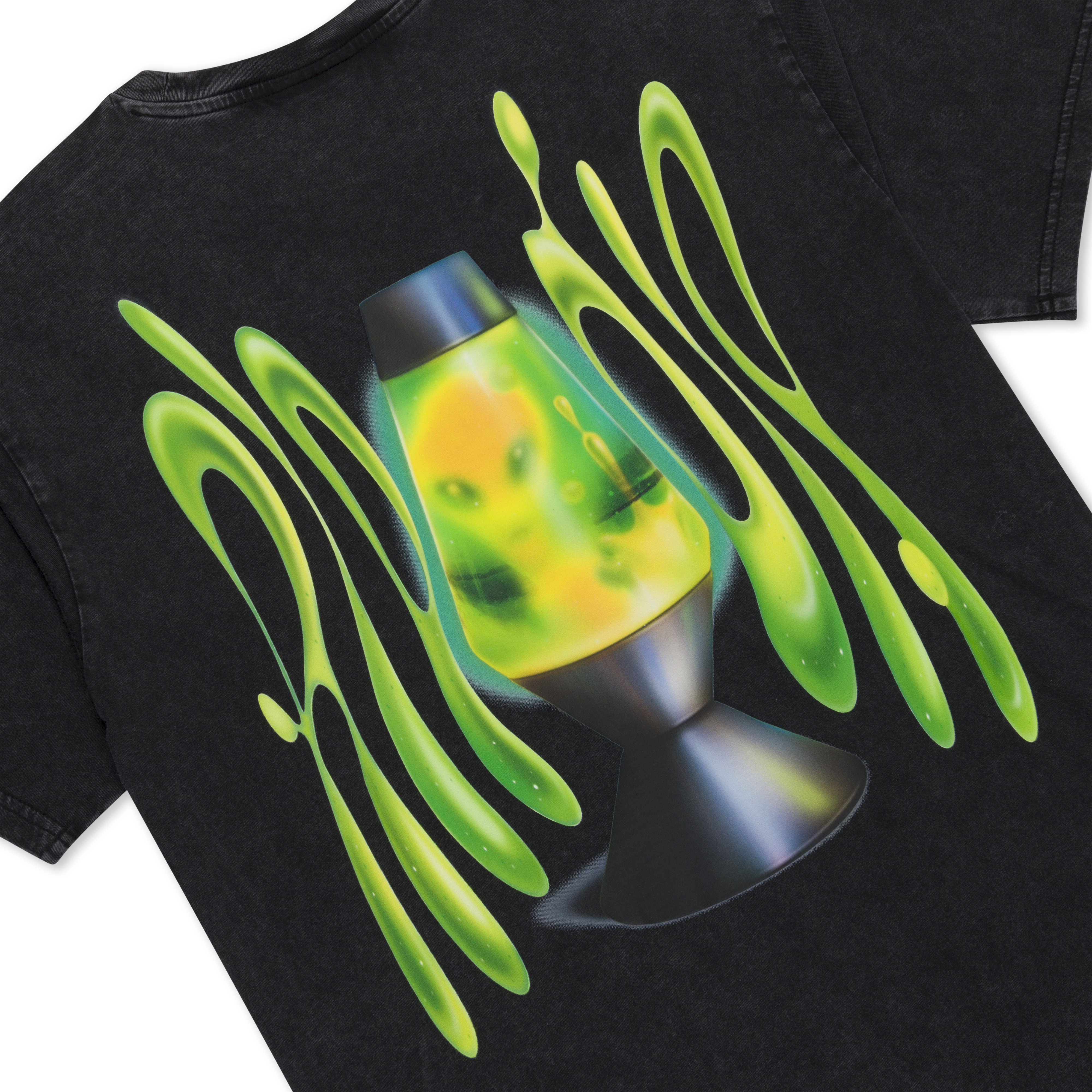 LAVA LAMP TEE (BLACK VINTAGE WASH)