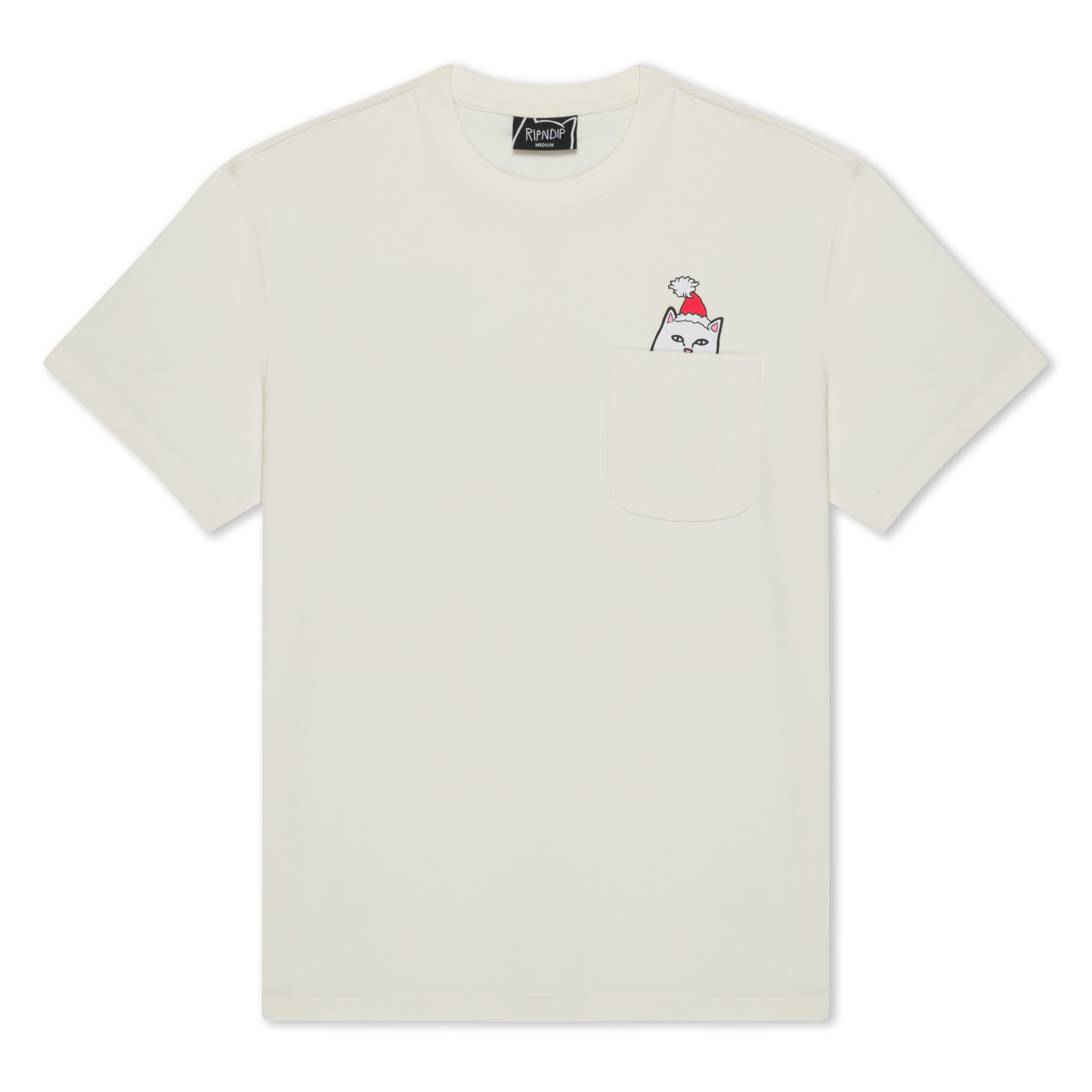 LORD SANTA POCKET TEE (BONE)